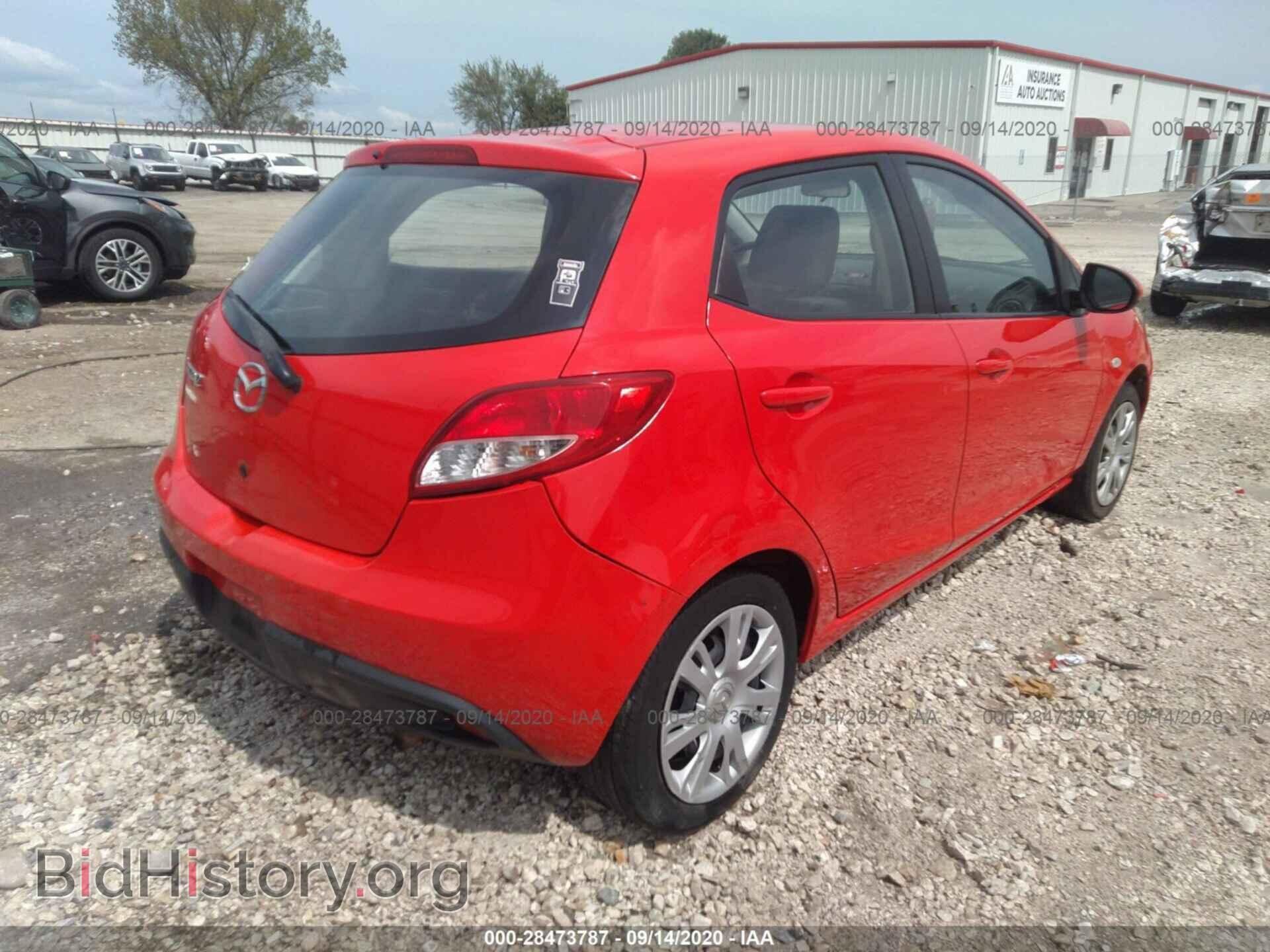 2012 MAZDA MAZDA2 - VIN: JM1DE1KY5C0143266 - Фото 4