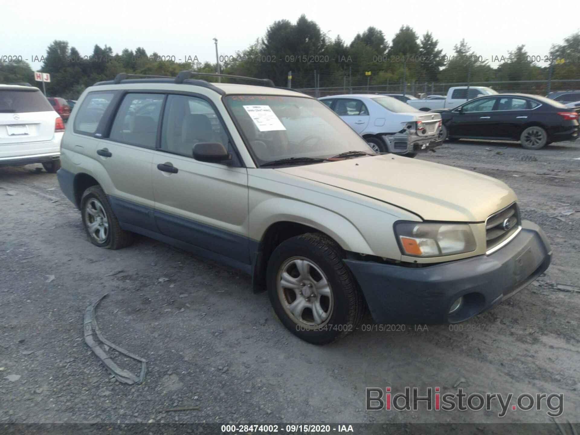 Photo JF1SG63663H749274 - SUBARU FORESTER 2003