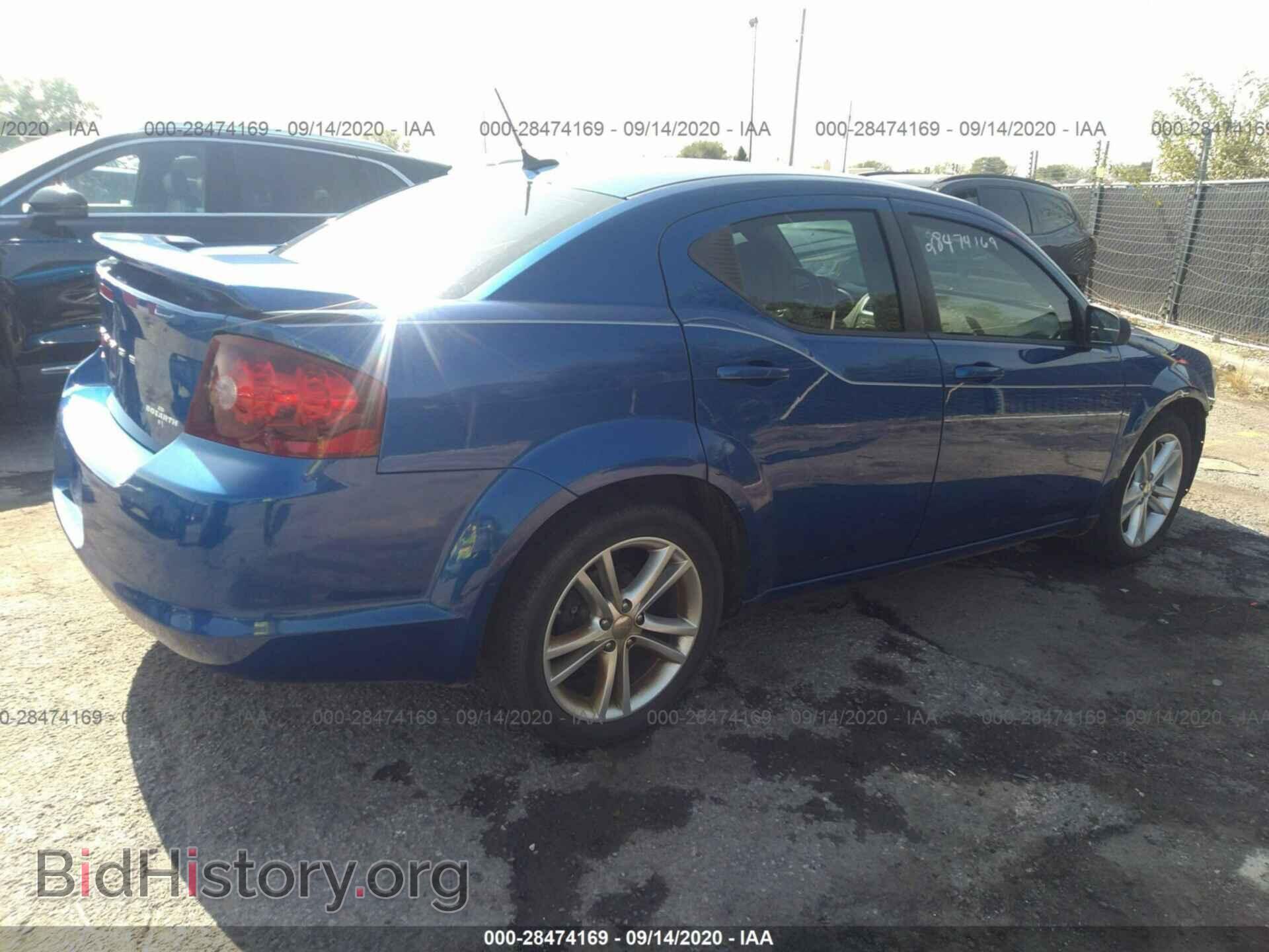 2013 DODGE AVENGER - VIN: 1C3CDZAG1DN576355 - Фото 4