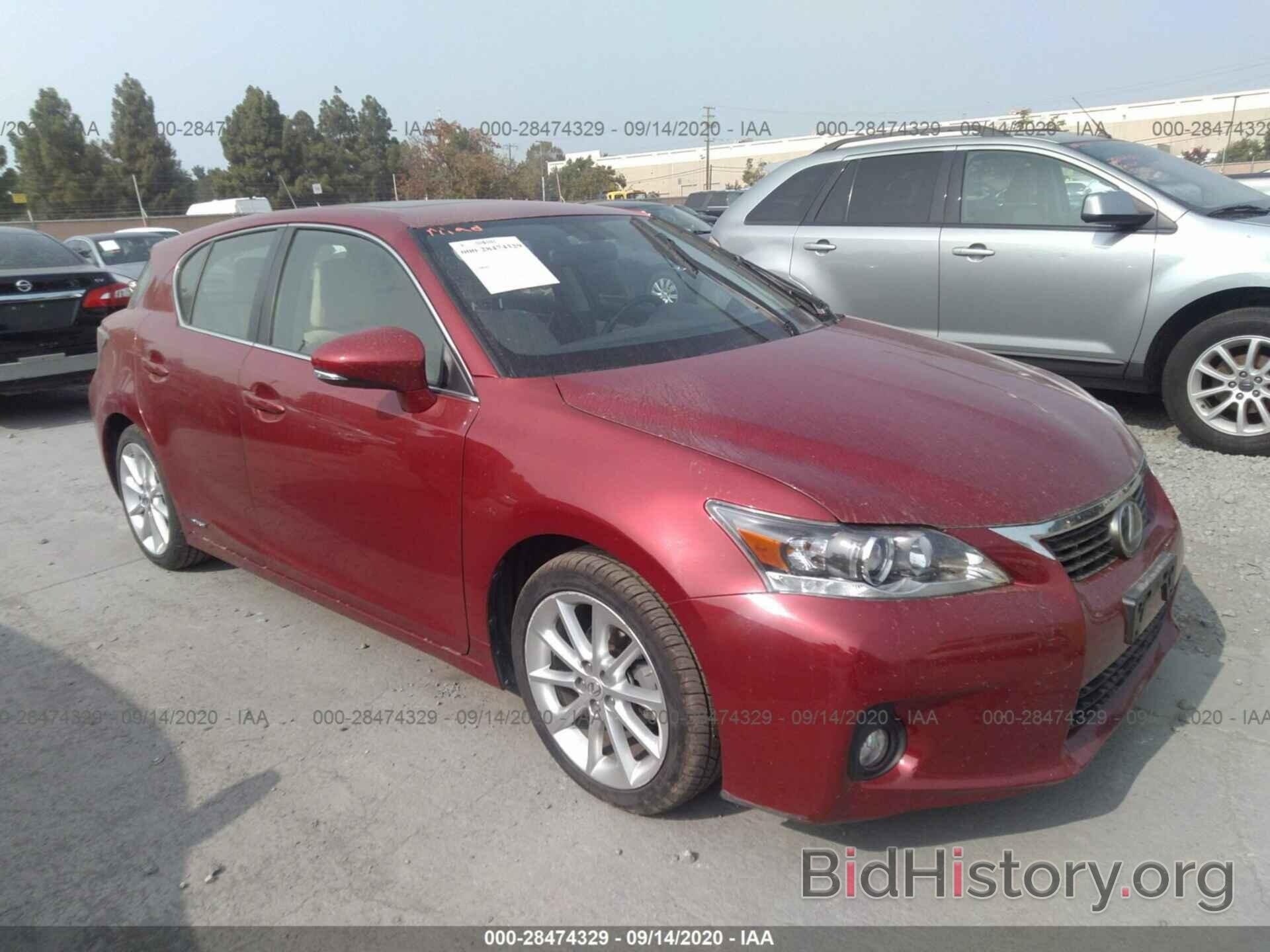 Photo JTHKD5BH4D2161831 - LEXUS CT 200H 2013