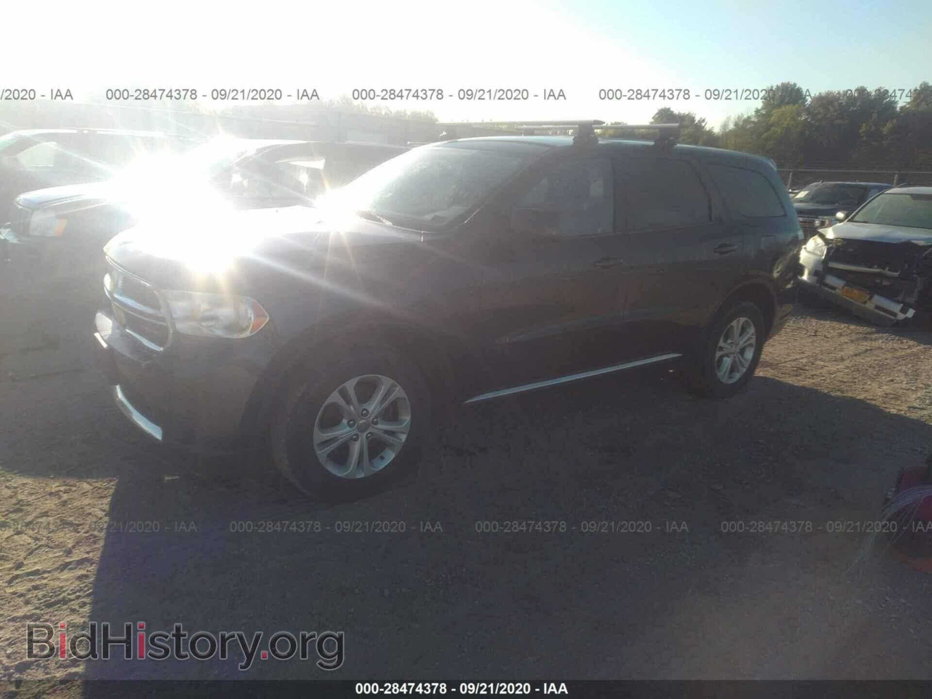 2013 DODGE DURANGO - VIN: 1C4RDJAG0DC680760 - Photo 2