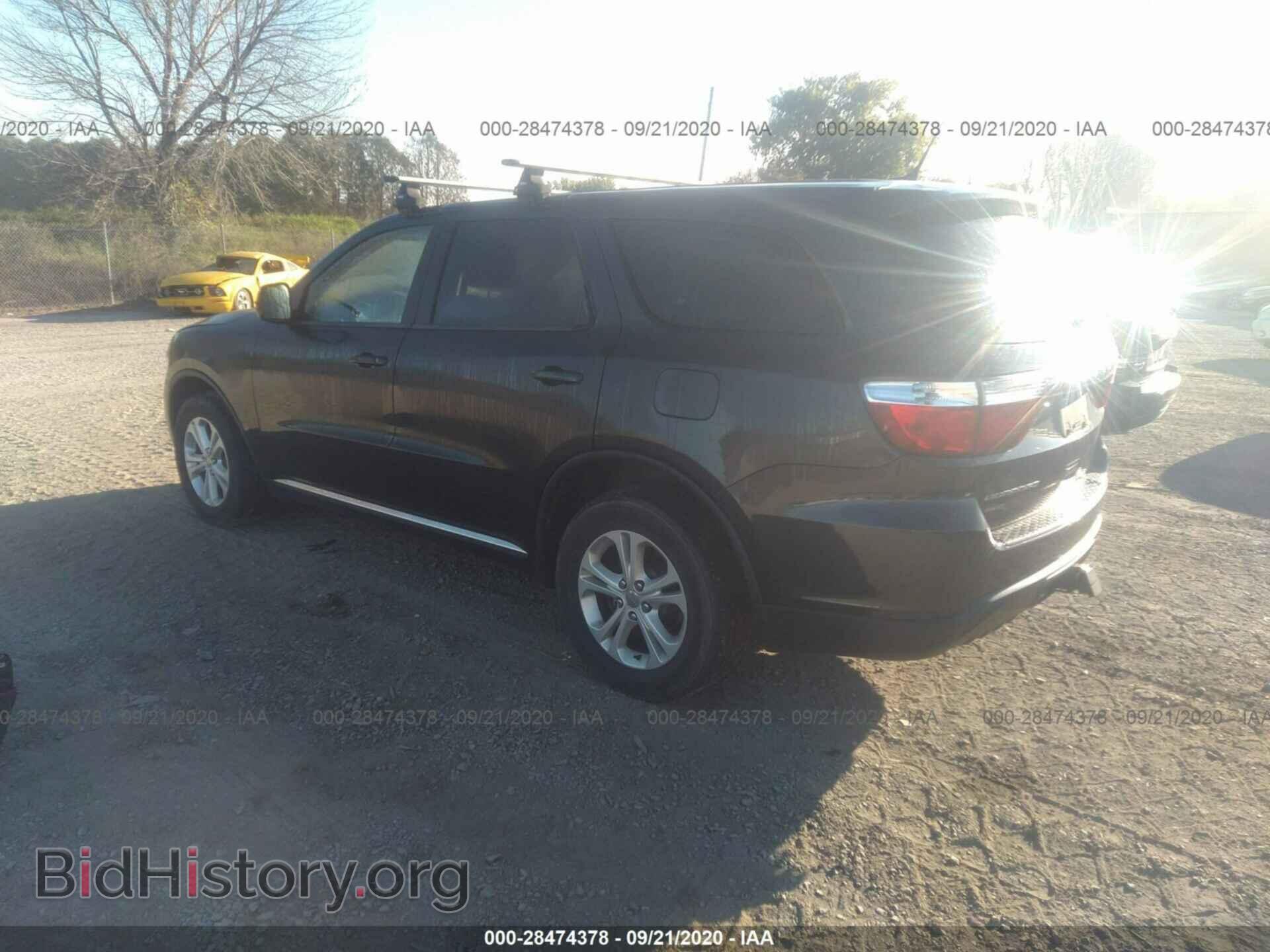 2013 DODGE DURANGO - VIN: 1C4RDJAG0DC680760 - Photo 3