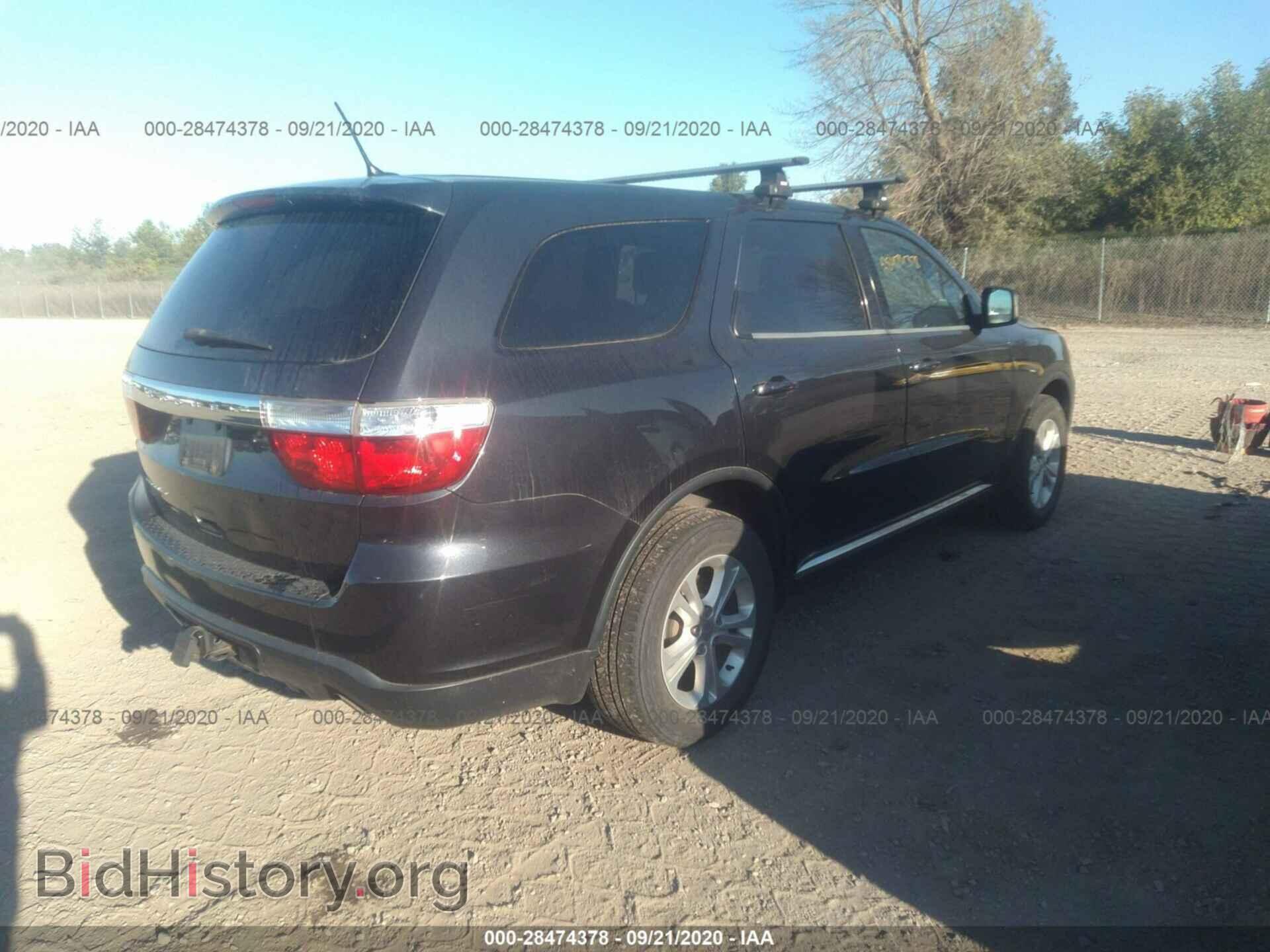 2013 DODGE DURANGO - VIN: 1C4RDJAG0DC680760 - Photo 4