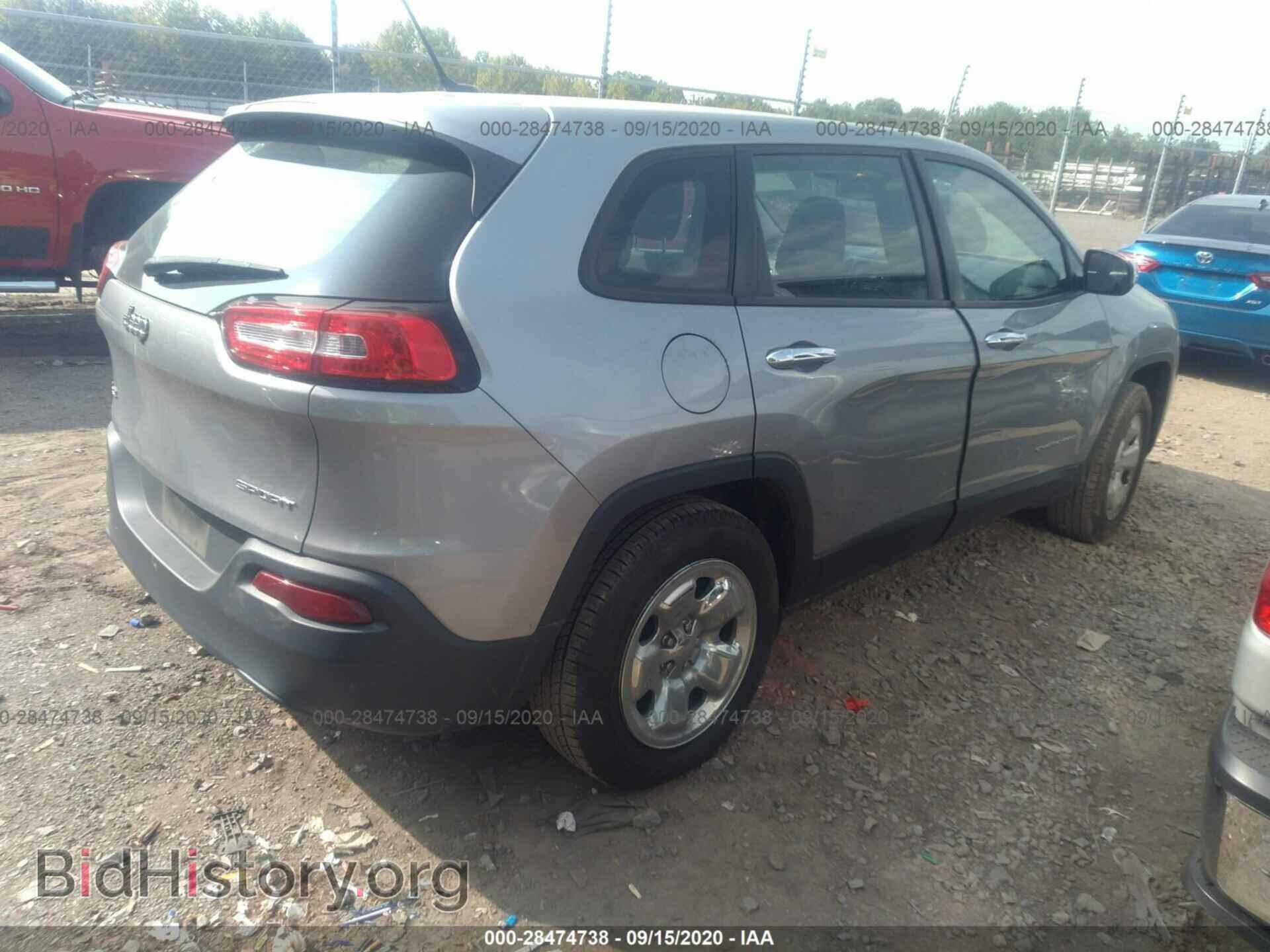 2016 JEEP CHEROKEE - VIN: 1C4PJMAB8GW120493 - Фото 4