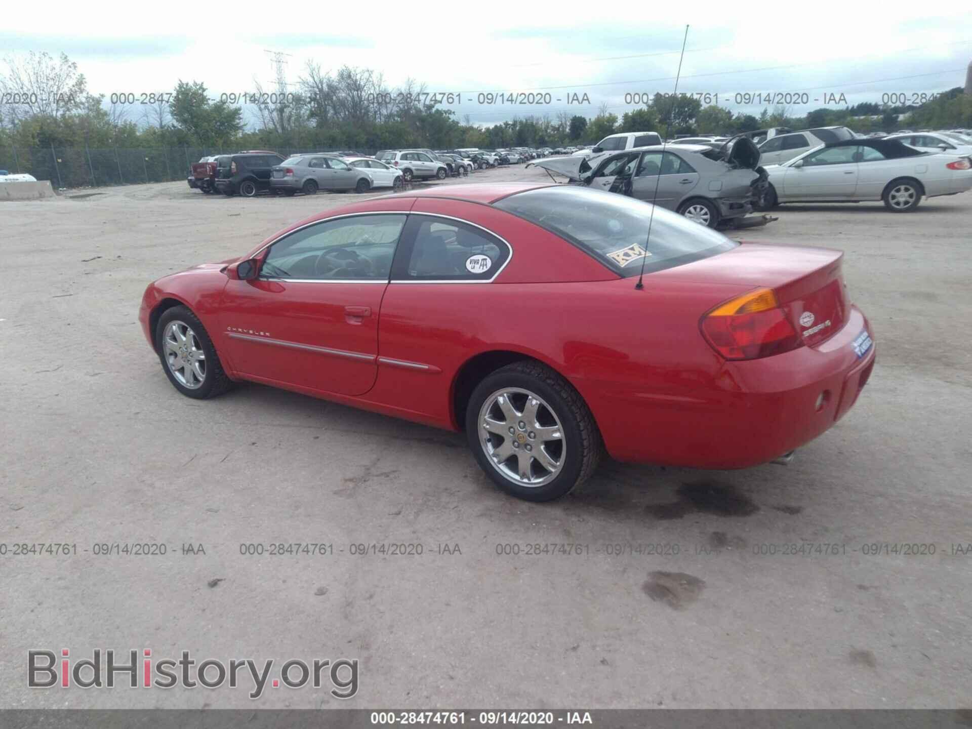 2001 CHRYSLER SEBRING - VIN: 4C3AG52H81E152504 - Photo 3