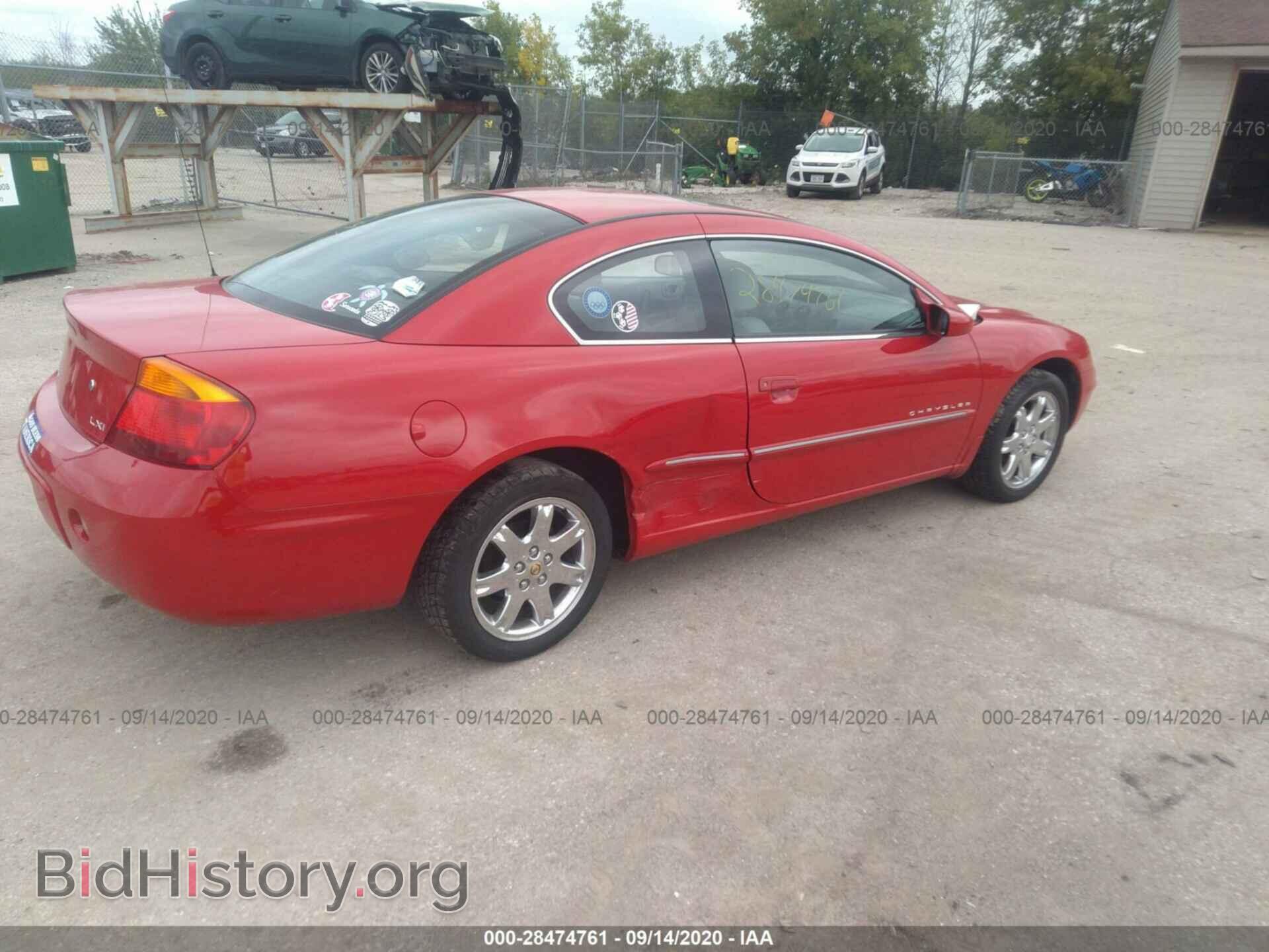 2001 CHRYSLER SEBRING - VIN: 4C3AG52H81E152504 - Photo 4