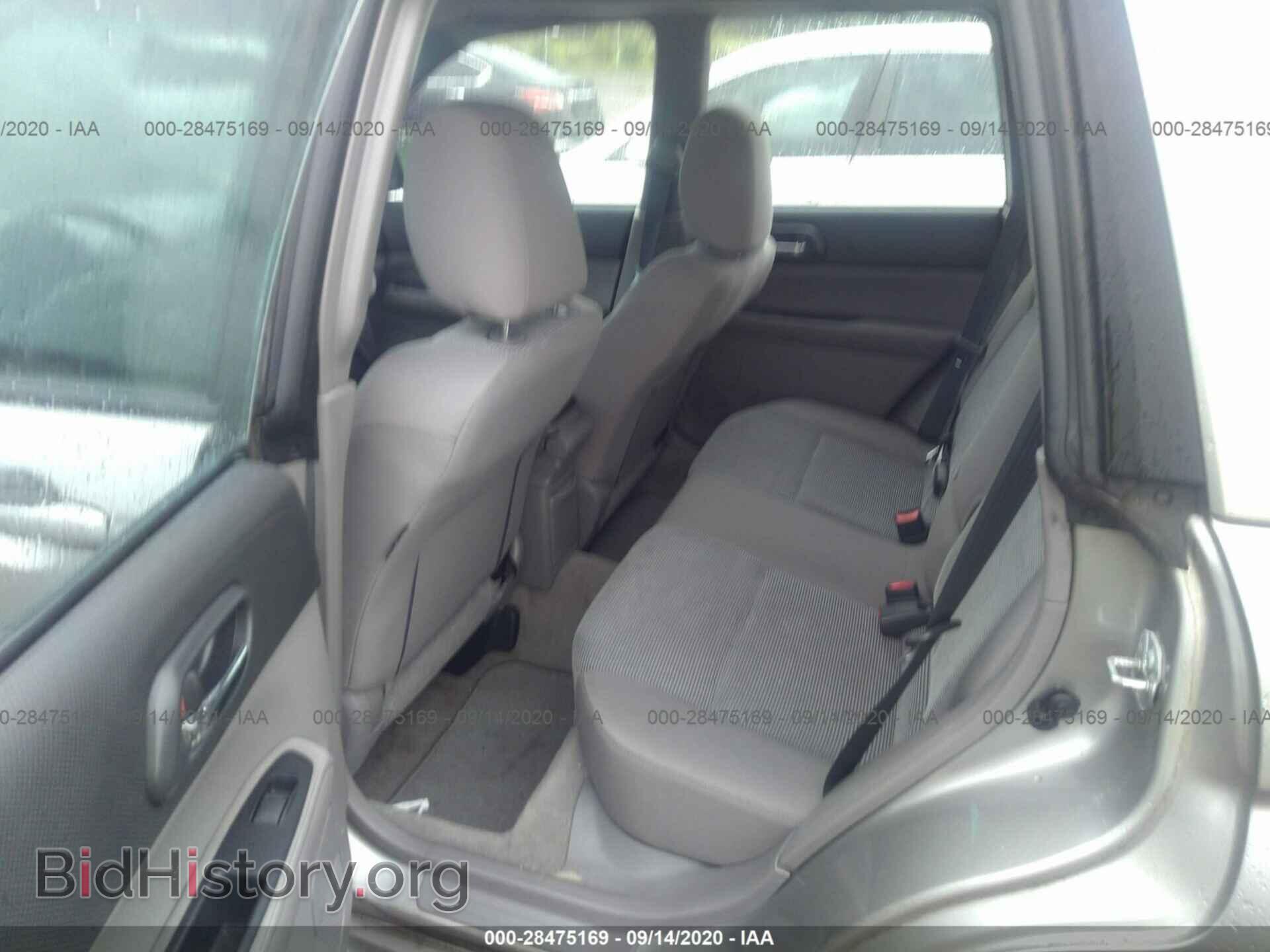 2006 SUBARU FORESTER - VIN: JF1SG65656G740878 - Фото 8