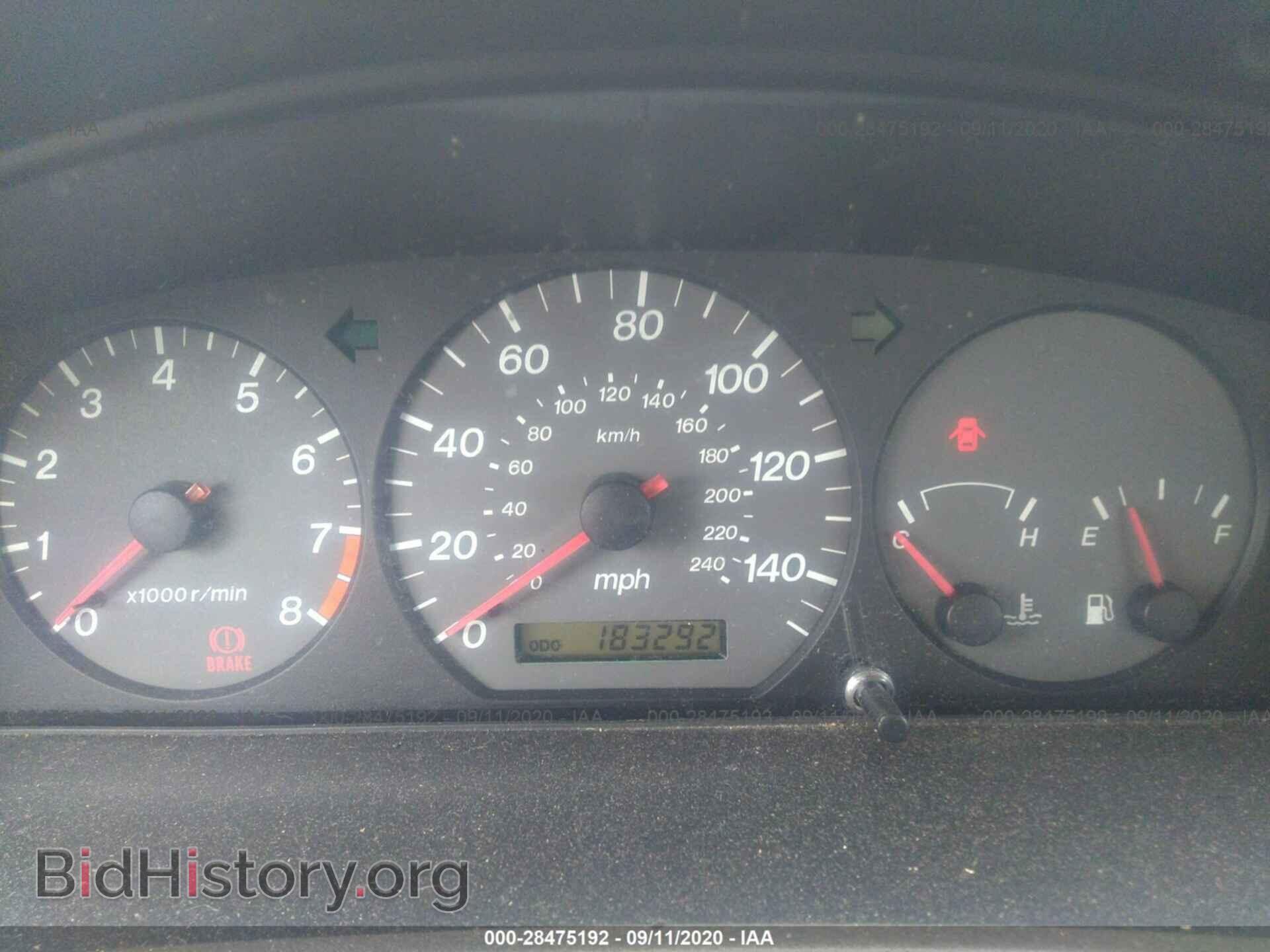 2000 MAZDA 626 - VIN: 1YVGF22D6Y5128258 - Фото 7
