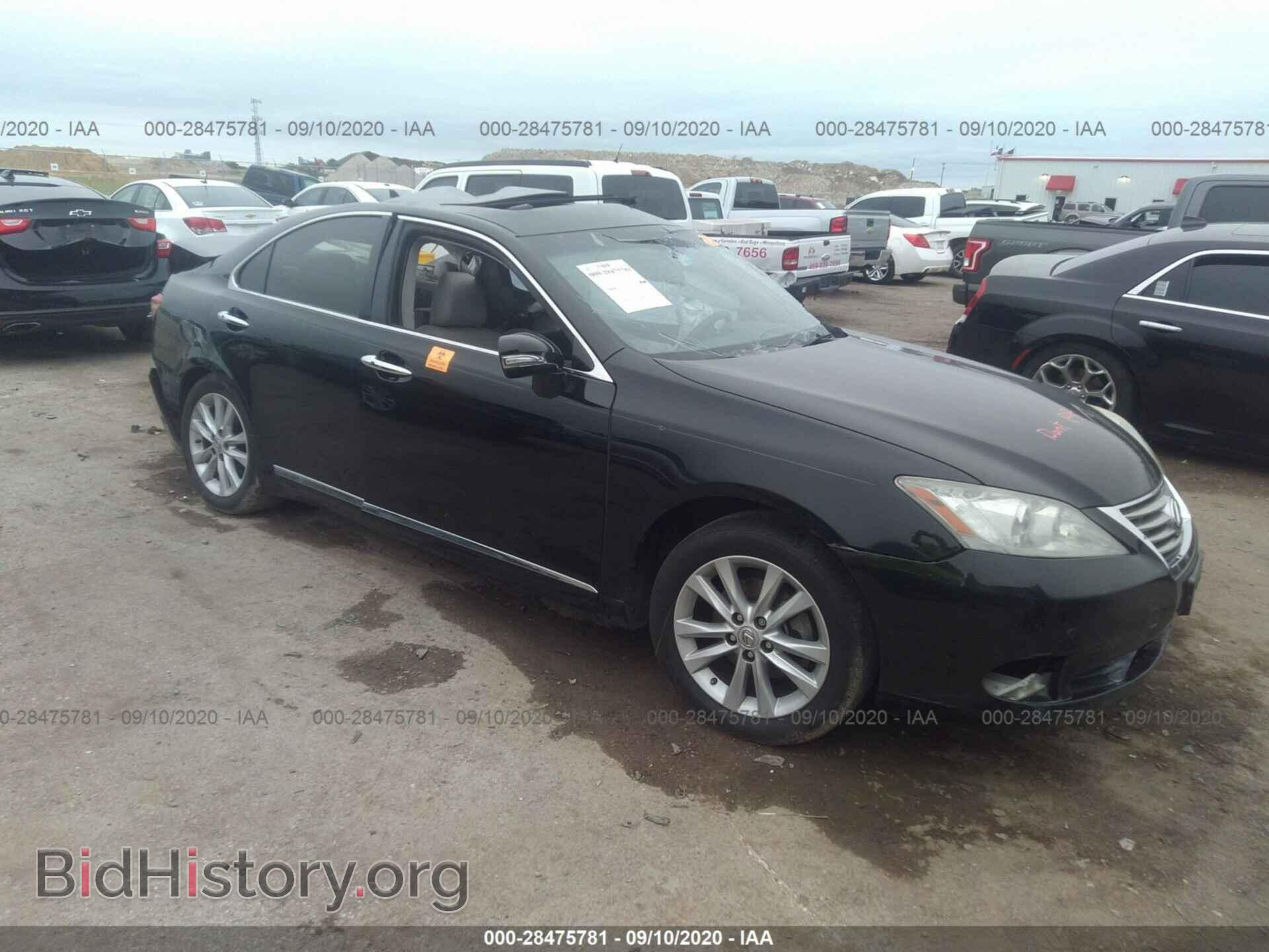 Фотография JTHBK1EG3B2459110 - LEXUS ES 350 2011
