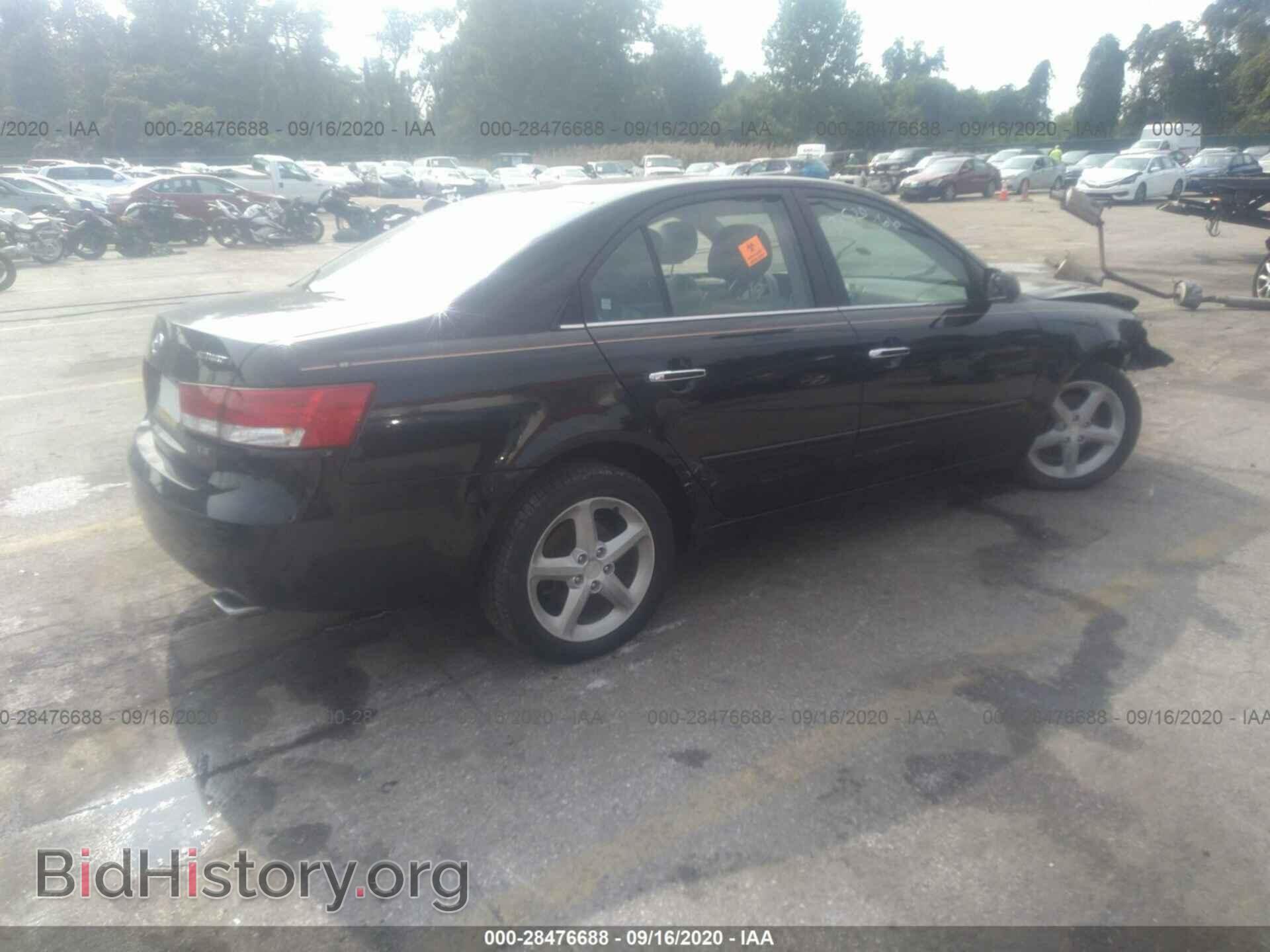 2007 HYUNDAI SONATA - VIN: 5NPEU46F77H180264 - Фото 4
