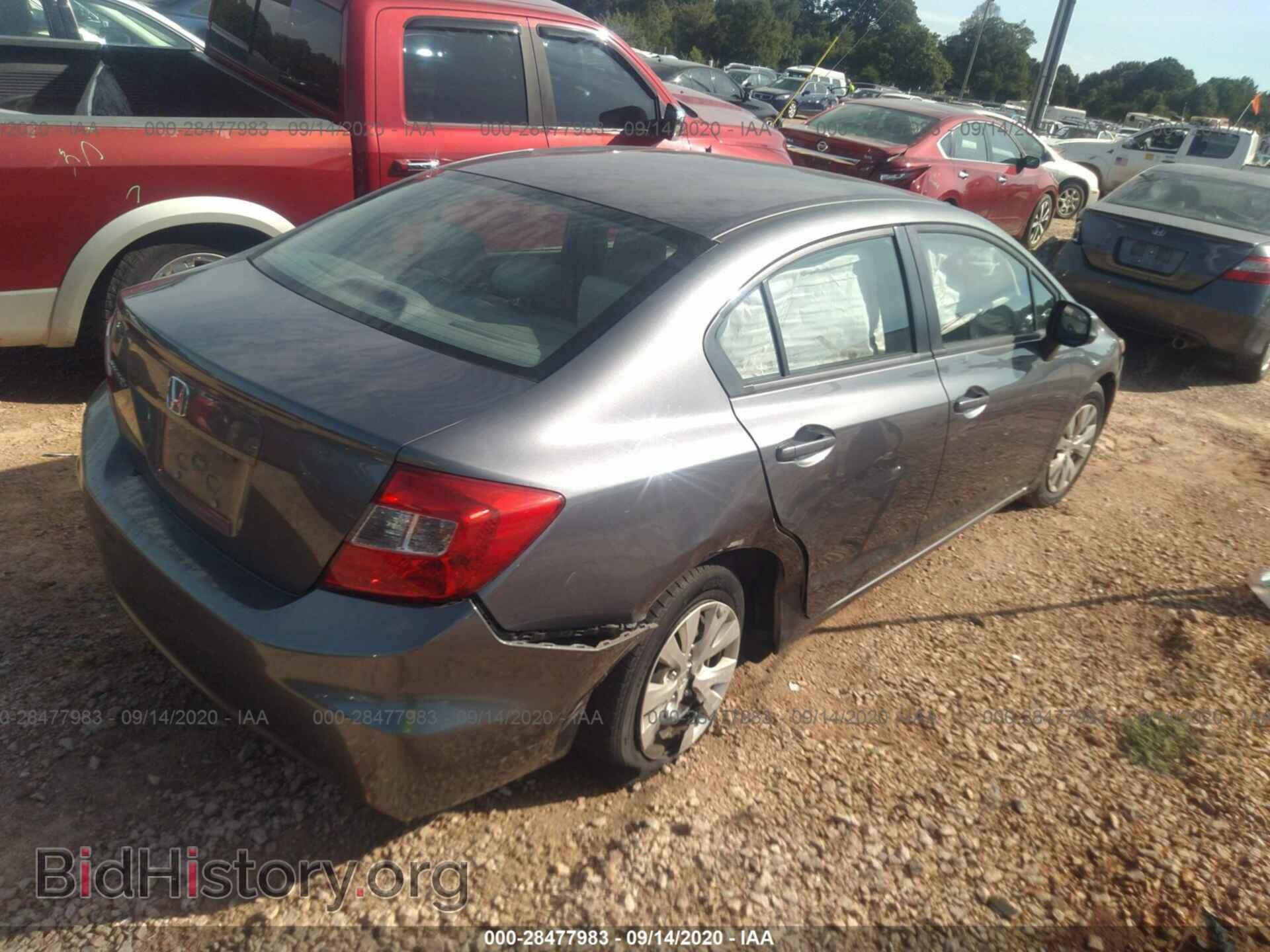 2012 HONDA CIVIC SDN - VIN: 19XFB2F5XCE391382 - Фото 4