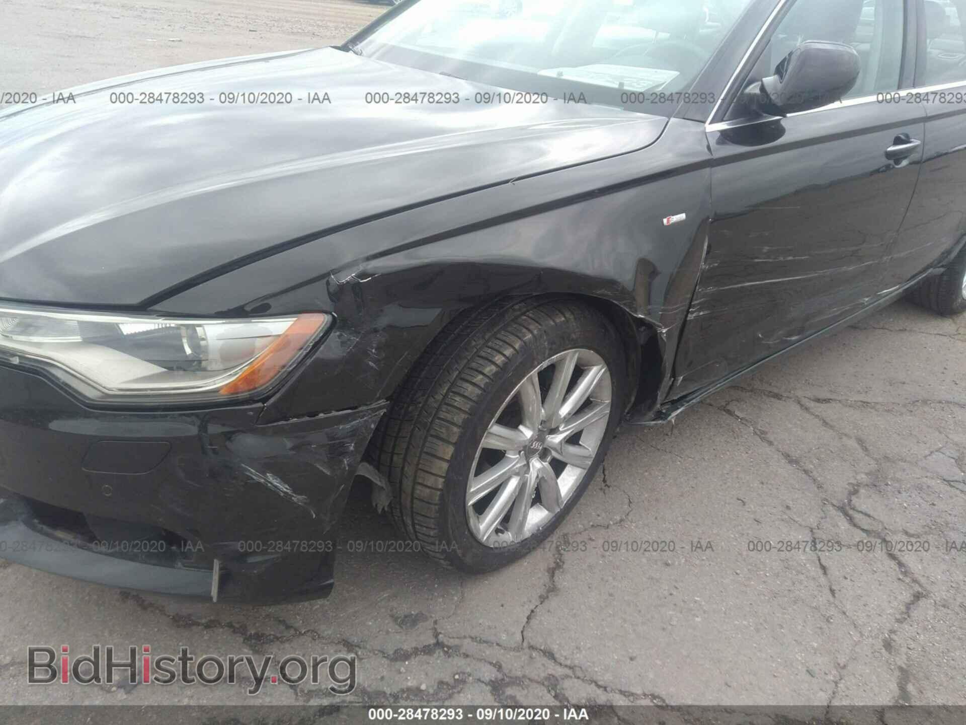 2013 AUDI A6 - VIN: WAUGFAFC4DN048255 - Фото 6