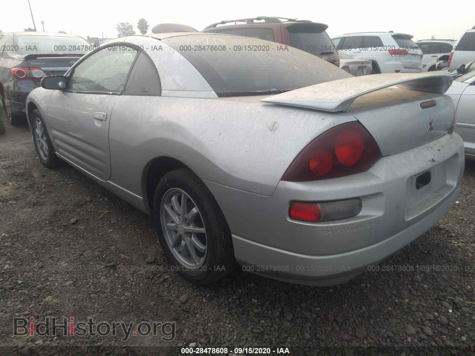 2001 MITSUBISHI ECLIPSE - VIN: 4A3AC44G01E140013 - Фото 3