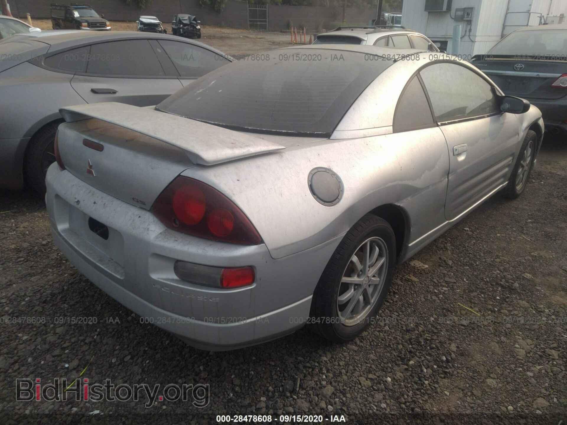 2001 MITSUBISHI ECLIPSE - VIN: 4A3AC44G01E140013 - Фото 4