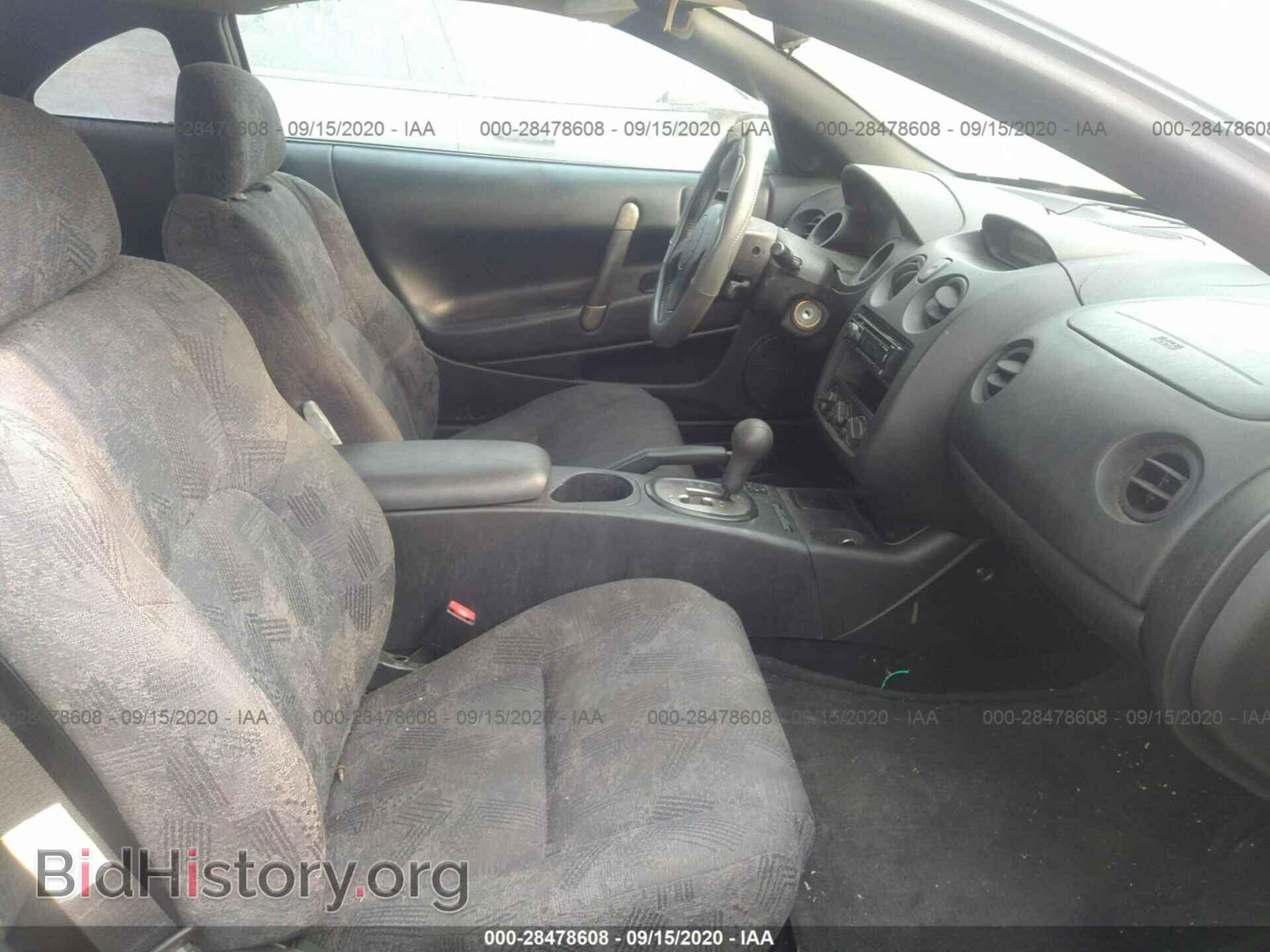 2001 MITSUBISHI ECLIPSE - VIN: 4A3AC44G01E140013 - Фото 5