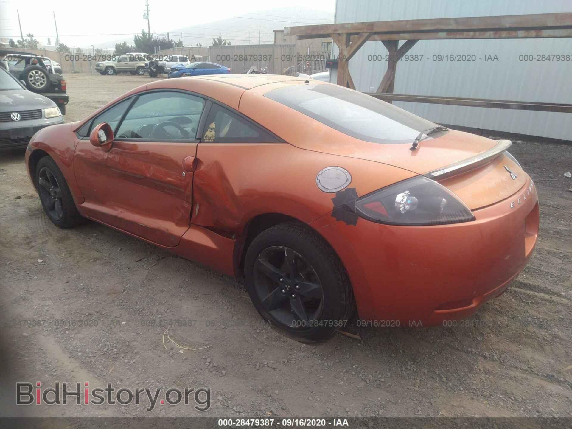2006 MITSUBISHI ECLIPSE - VIN: 4A3AK24F16E037172 - Photo 3