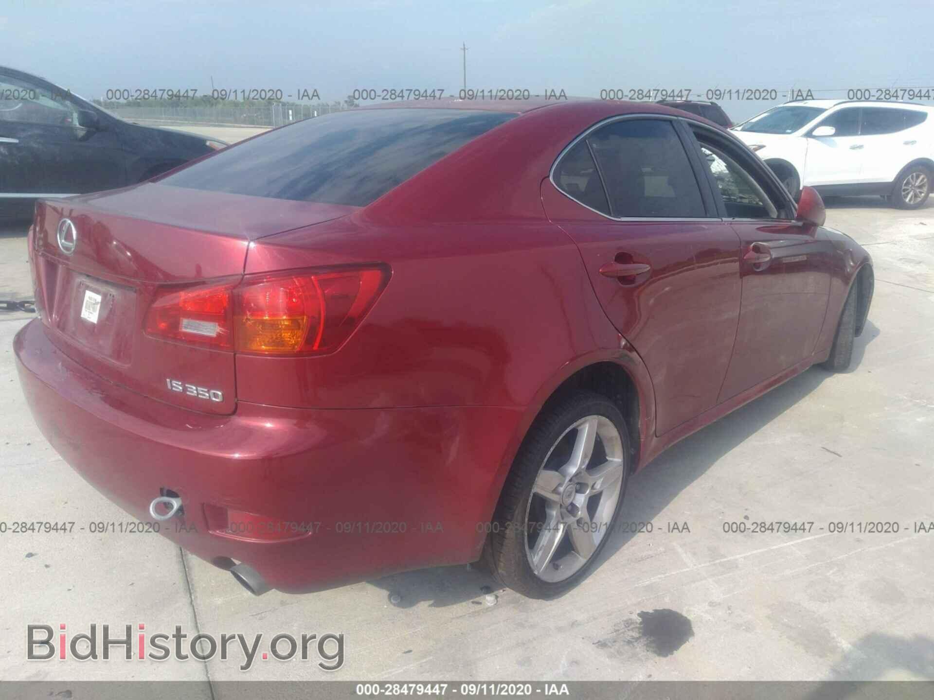2006 LEXUS IS 350 - VIN: JTHBE262065009581 - Фото 4