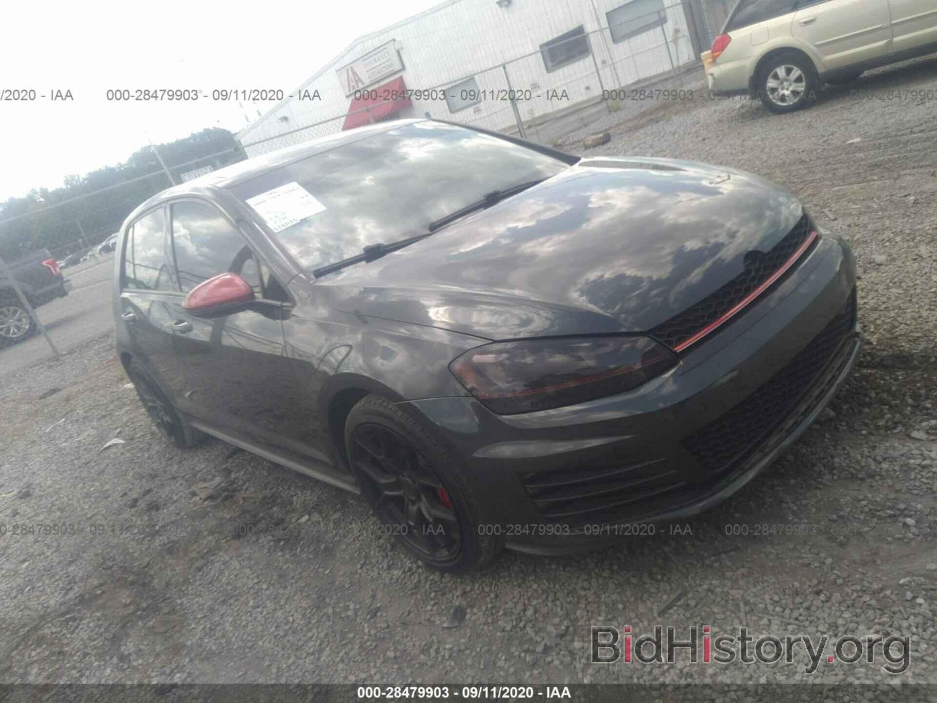 Photo 3VW447AU9GM036919 - VOLKSWAGEN GOLF GTI 2016