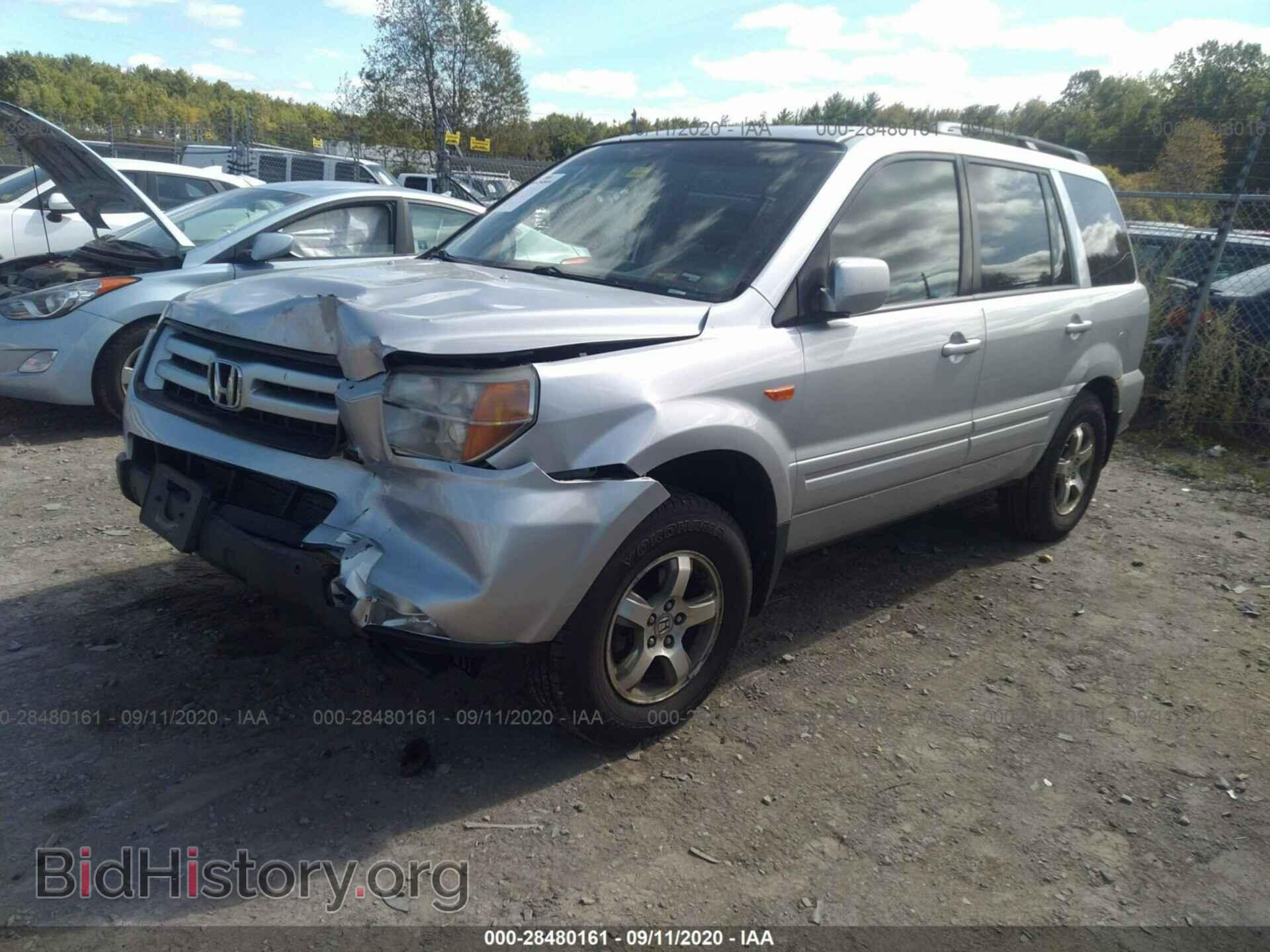 2006 HONDA PILOT - VIN: 2HKYF18546H547064 - Фото 2