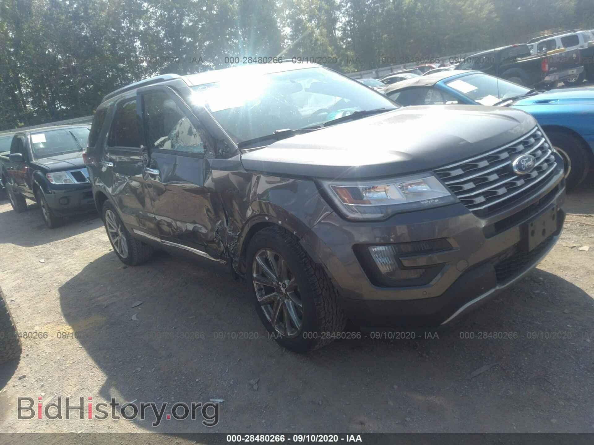 Photo 1FM5K8F82GGB27499 - FORD EXPLORER 2016