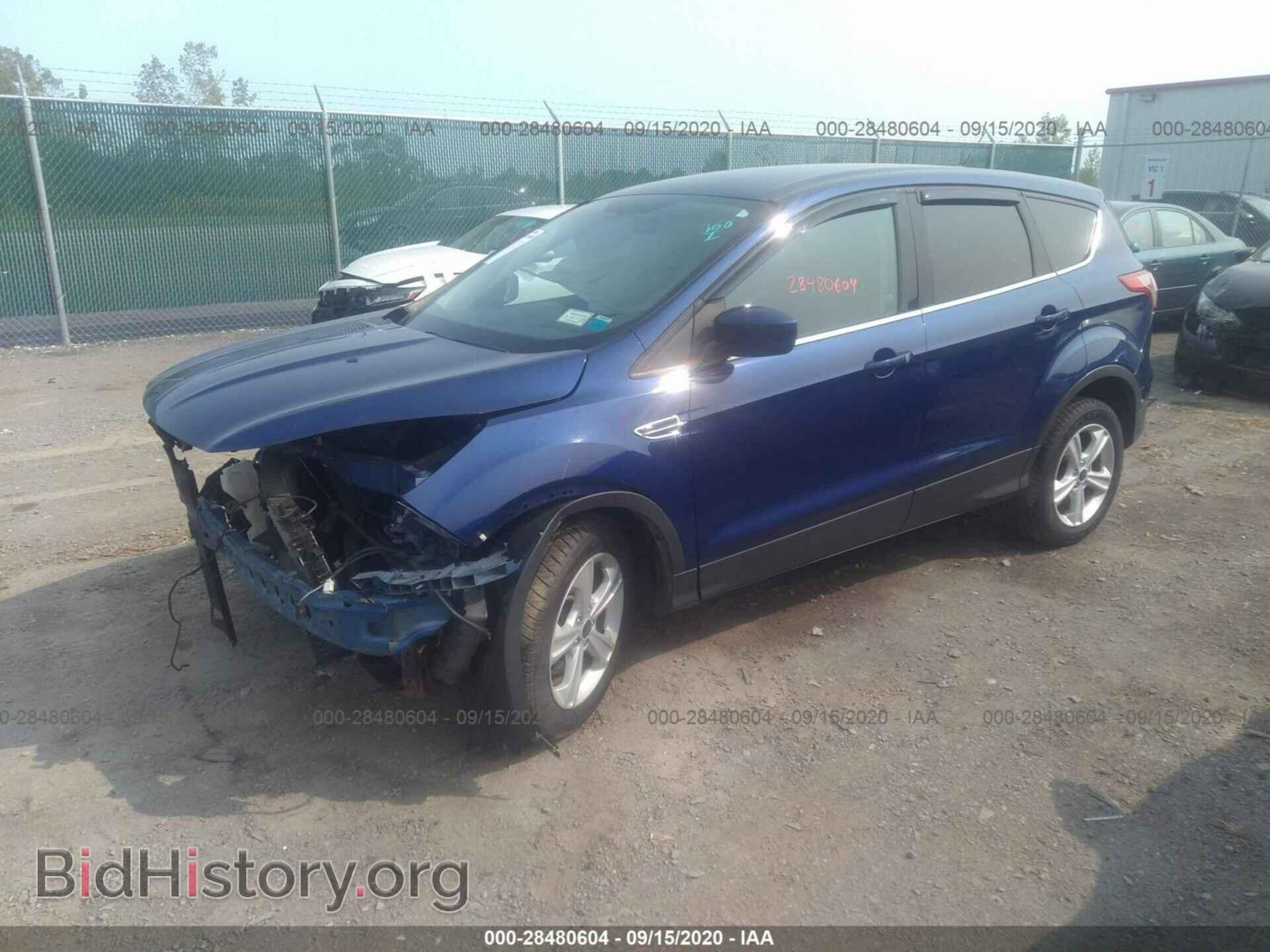 2014 FORD ESCAPE - VIN: 1FMCU9GX8EUB25574 - Фото 2