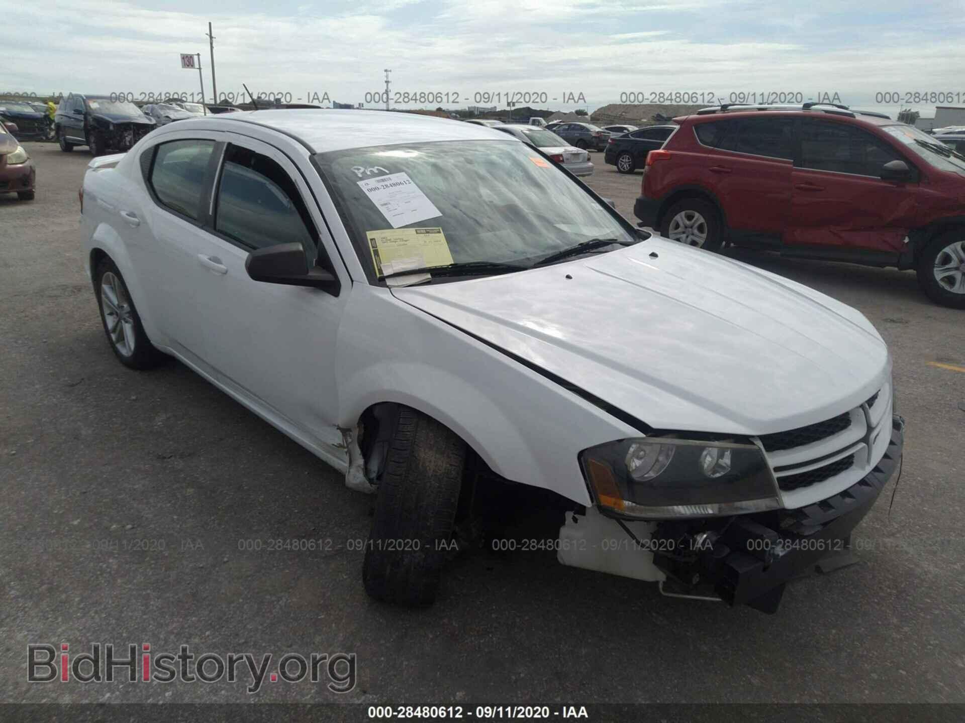 Photo 1C3CDZAG2DN770070 - DODGE AVENGER 2013