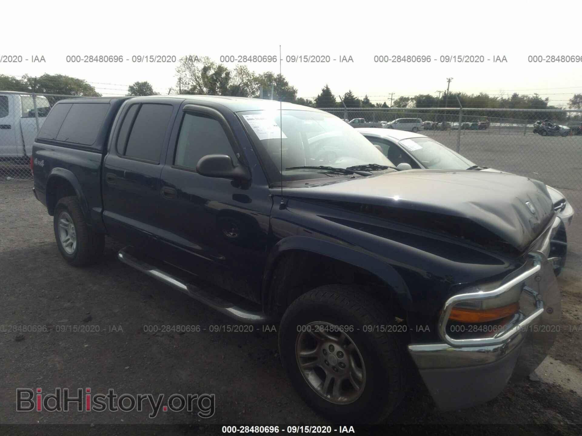 Photo 1D7HG48N73S105946 - DODGE DAKOTA 2003