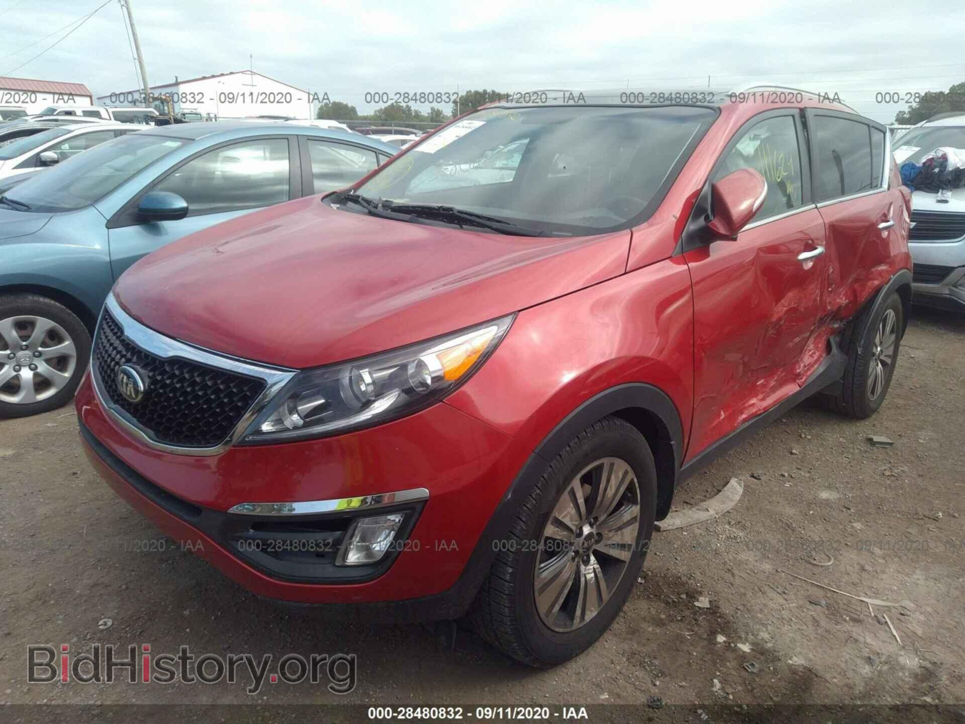 2014 KIA SPORTAGE - VIN: KNDPC3AC7E7657215 - Фото 2