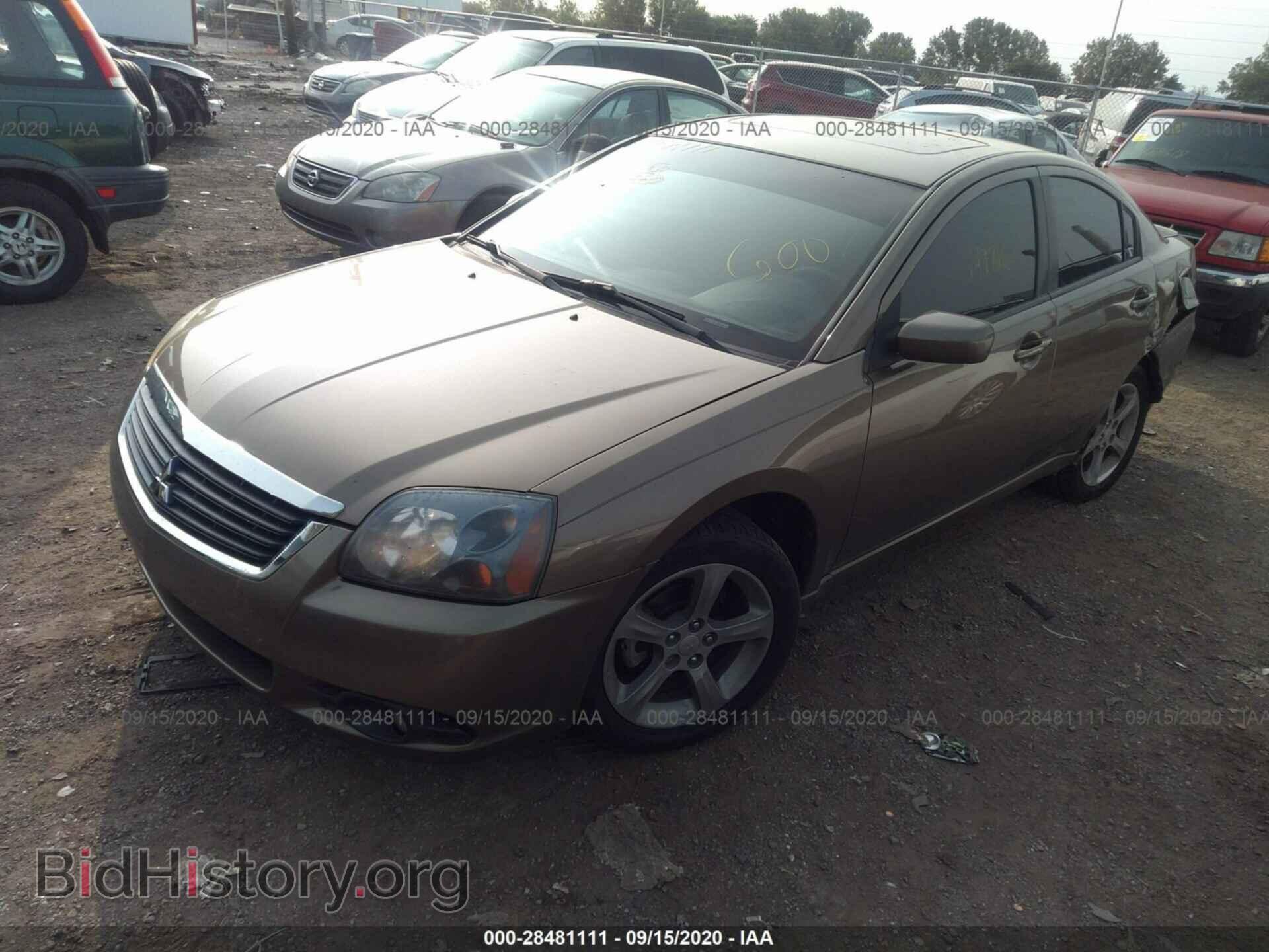 2009 MITSUBISHI GALANT - VIN: 4A3AB36F89E004113 - Фото 2
