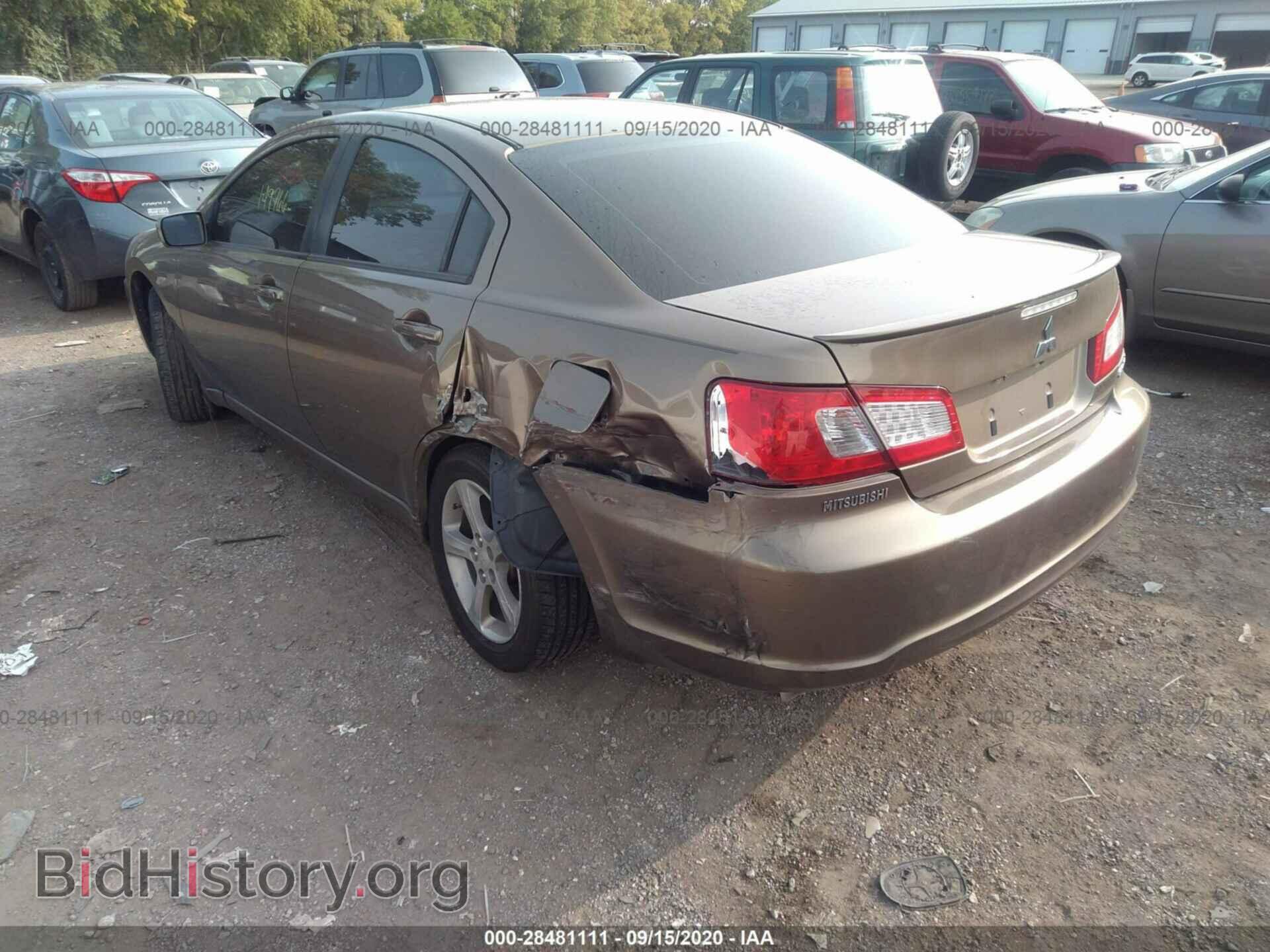 2009 MITSUBISHI GALANT - VIN: 4A3AB36F89E004113 - Фото 3