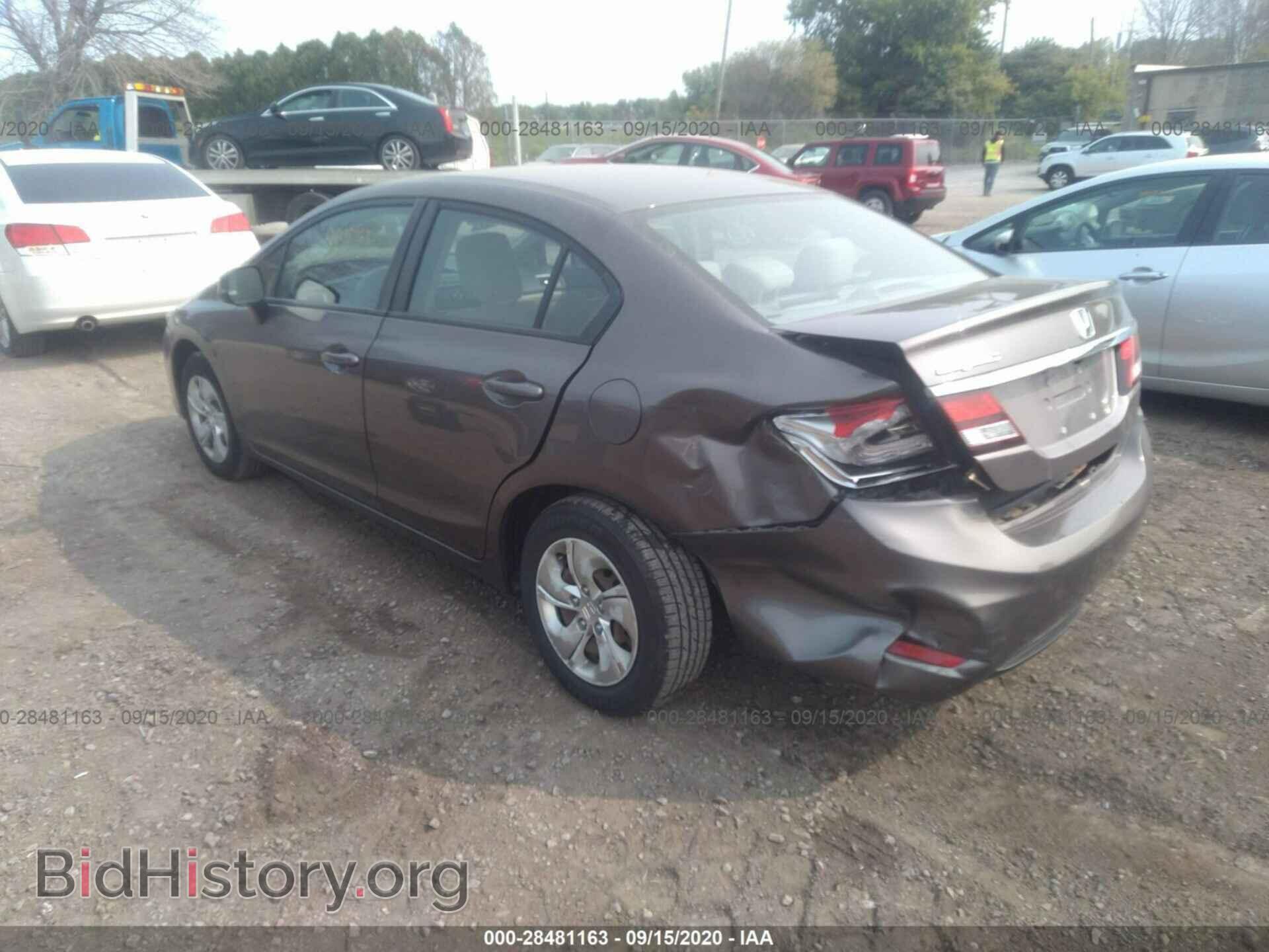 2013 HONDA CIVIC SDN - VIN: 2HGFB2F55DH590010 - Фото 3