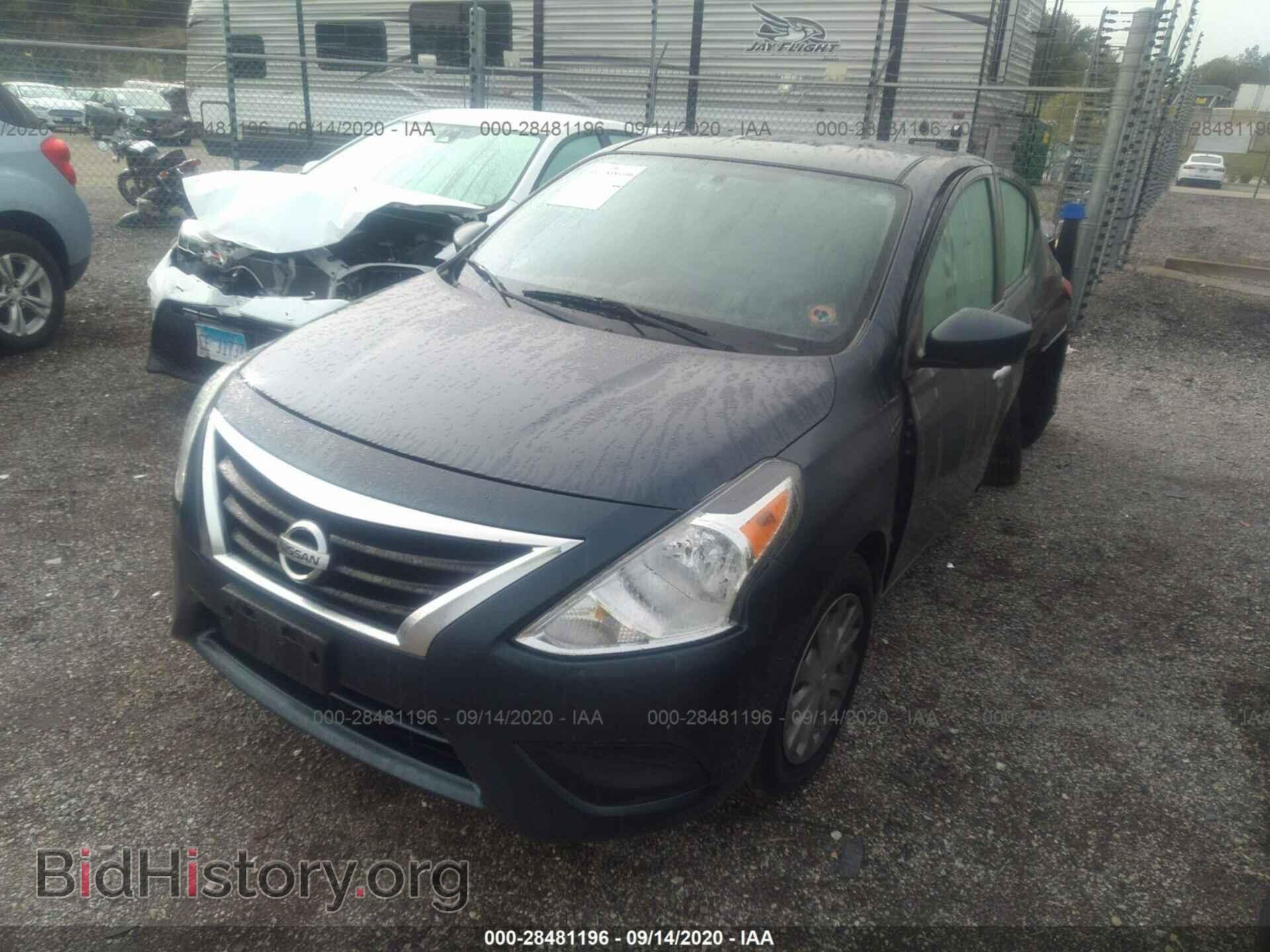 2016 NISSAN VERSA - VIN: 3N1CN7AP1GL850156 - Фото 2