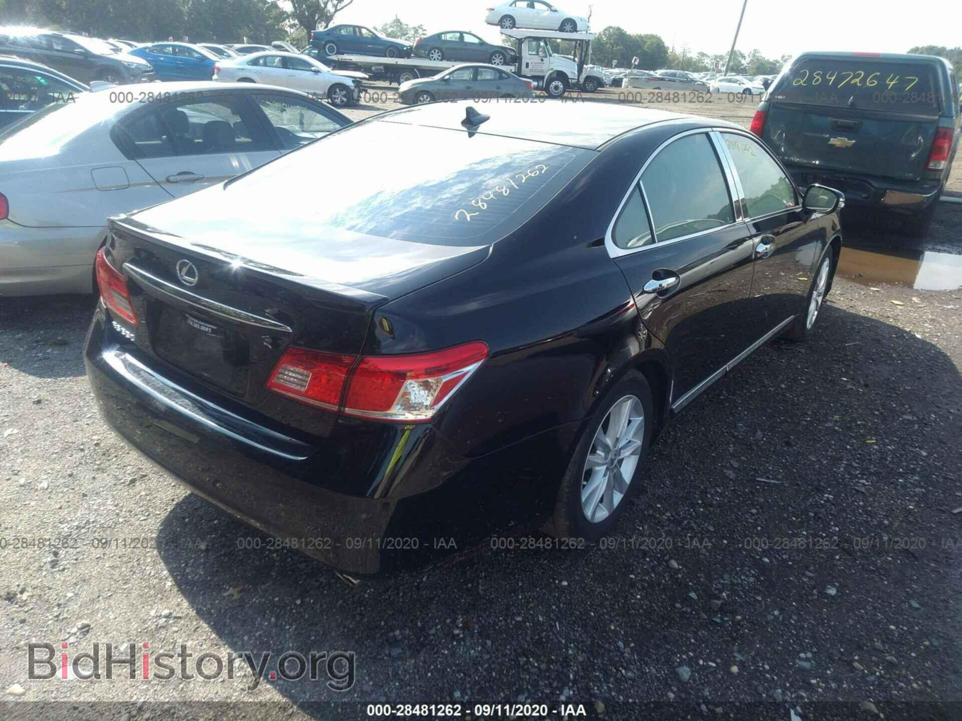 2010 LEXUS ES 350 - VIN: JTHBK1EG9A2405681 - Фото 4
