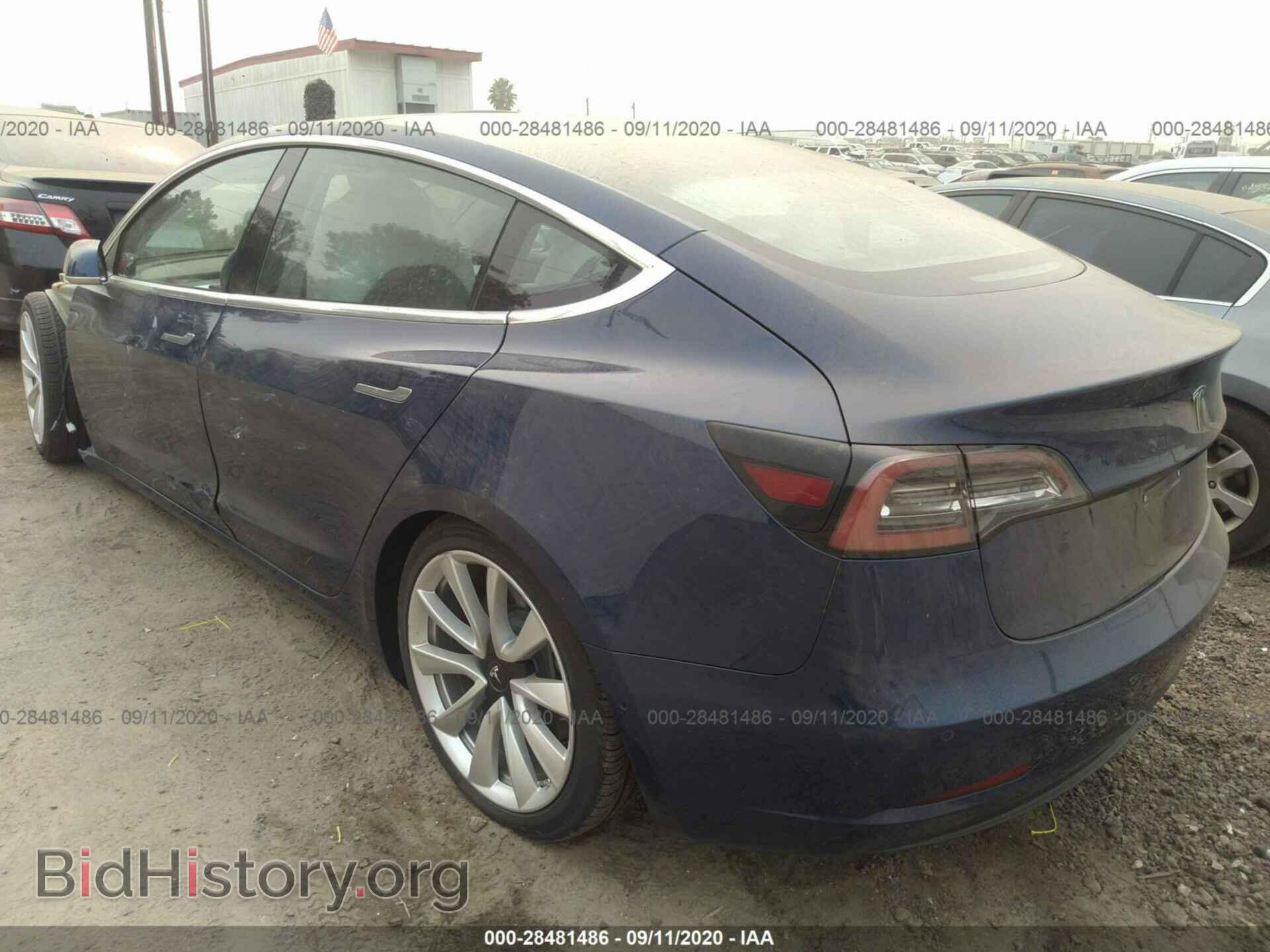 2019 TESLA MODEL 3 - VIN: 5YJ3E1EA9KF417885 - Photo 3