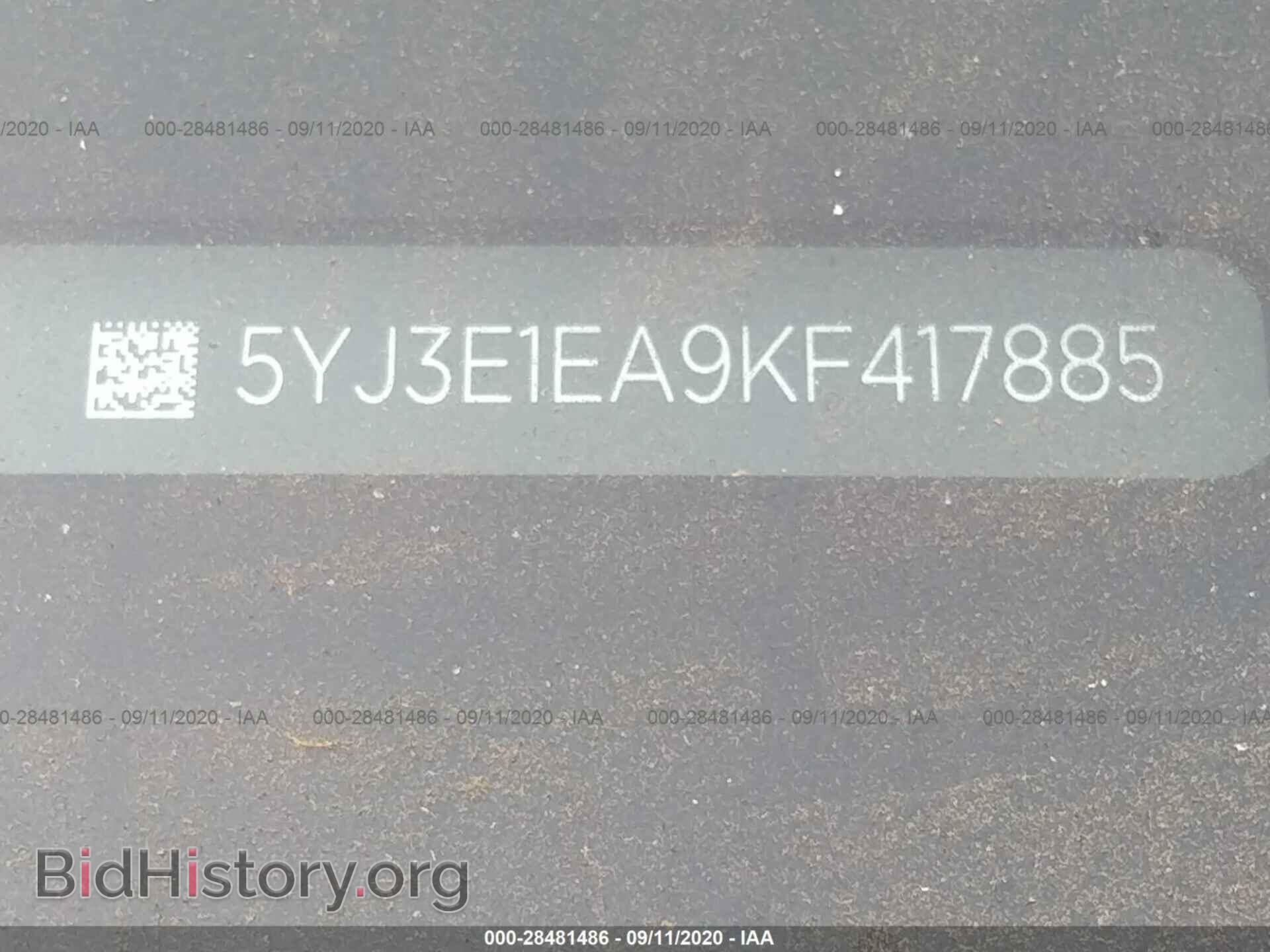 2019 TESLA MODEL 3 - VIN: 5YJ3E1EA9KF417885 - Photo 9