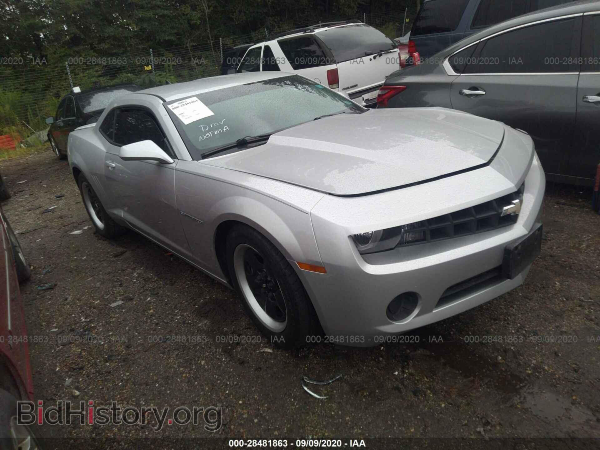 Photo 2G1FA1E33C9148954 - CHEVROLET CAMARO 2012