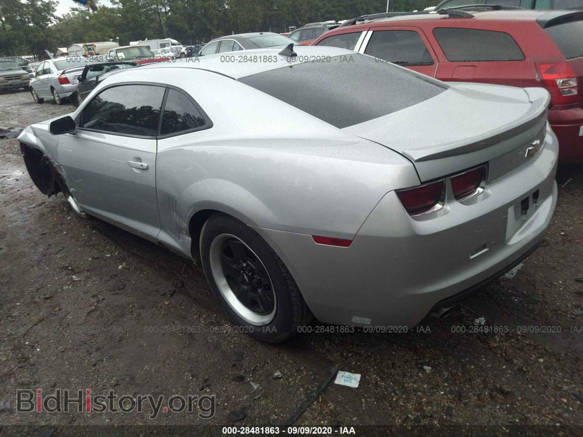 2012 CHEVROLET CAMARO - VIN: 2G1FA1E33C9148954 - Фото 3