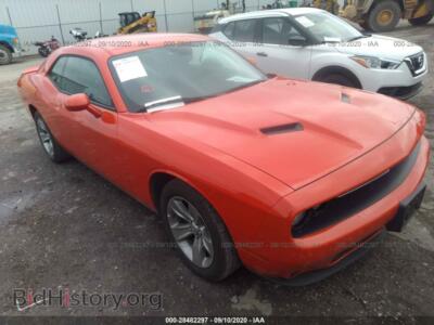 2019 Dodge CHALLENGER SXT, orange — VIN 2C3CDZAG2KH723434, IAAI
