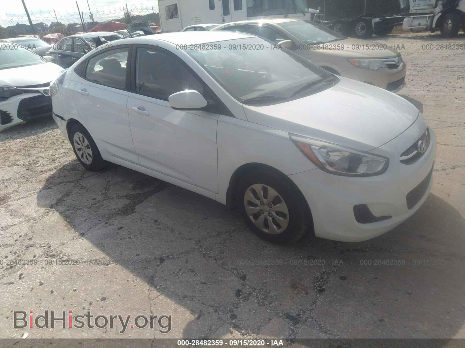 Фотография KMHCT4AE5GU019082 - HYUNDAI ACCENT 2016