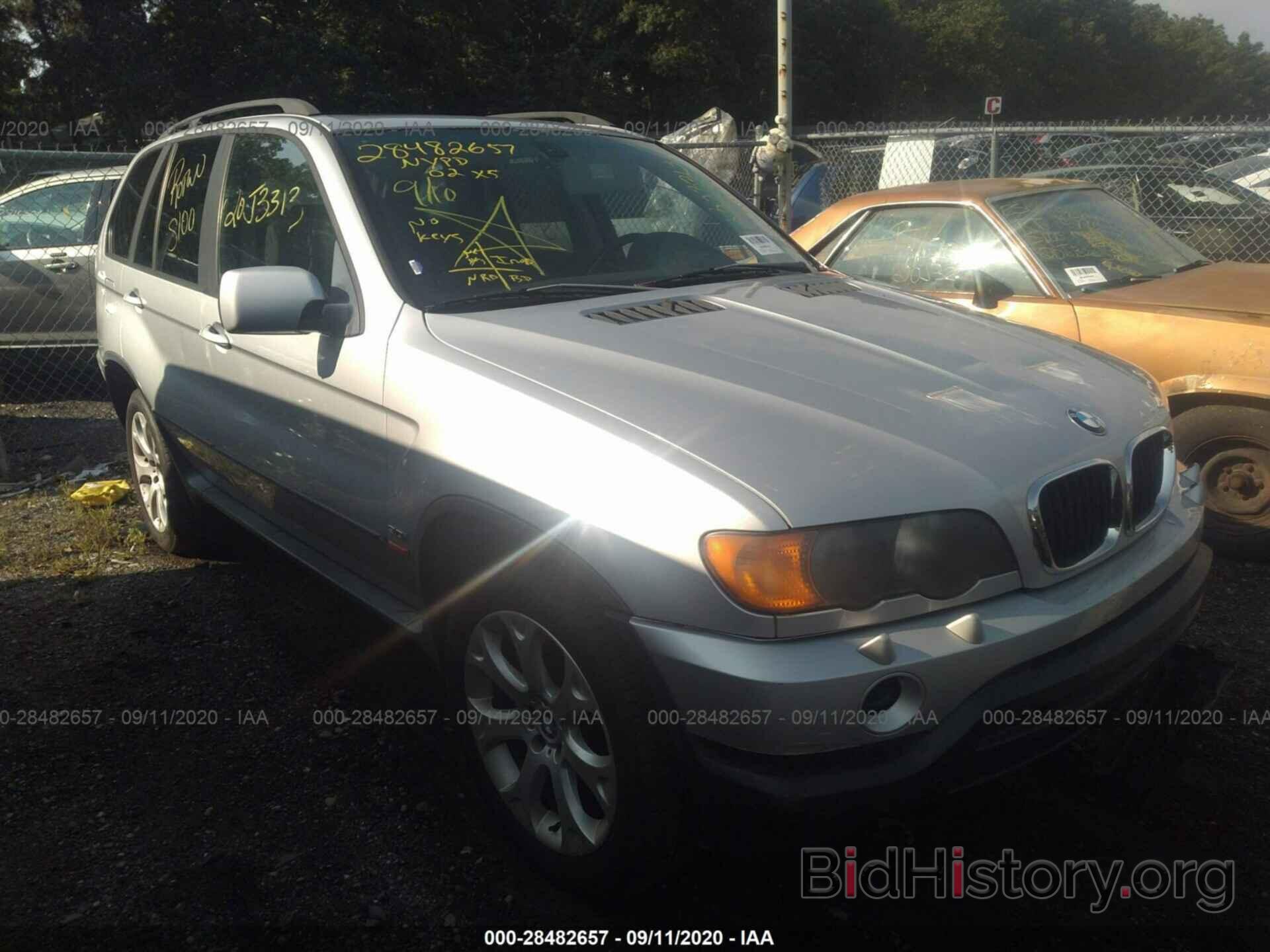 Photo 5UXFA53592LP49780 - BMW X5 2002