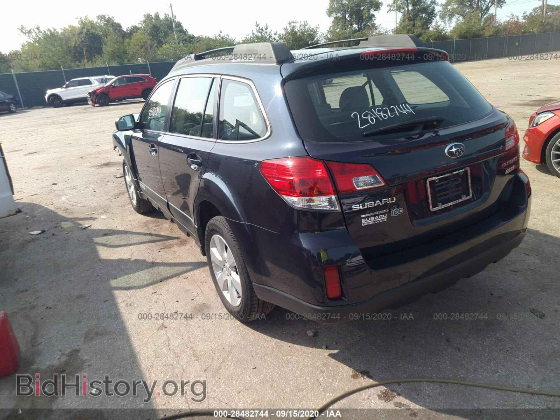 2012 SUBARU OUTBACK - VIN: 4S4BRBAC6C3210491 - Фото 3