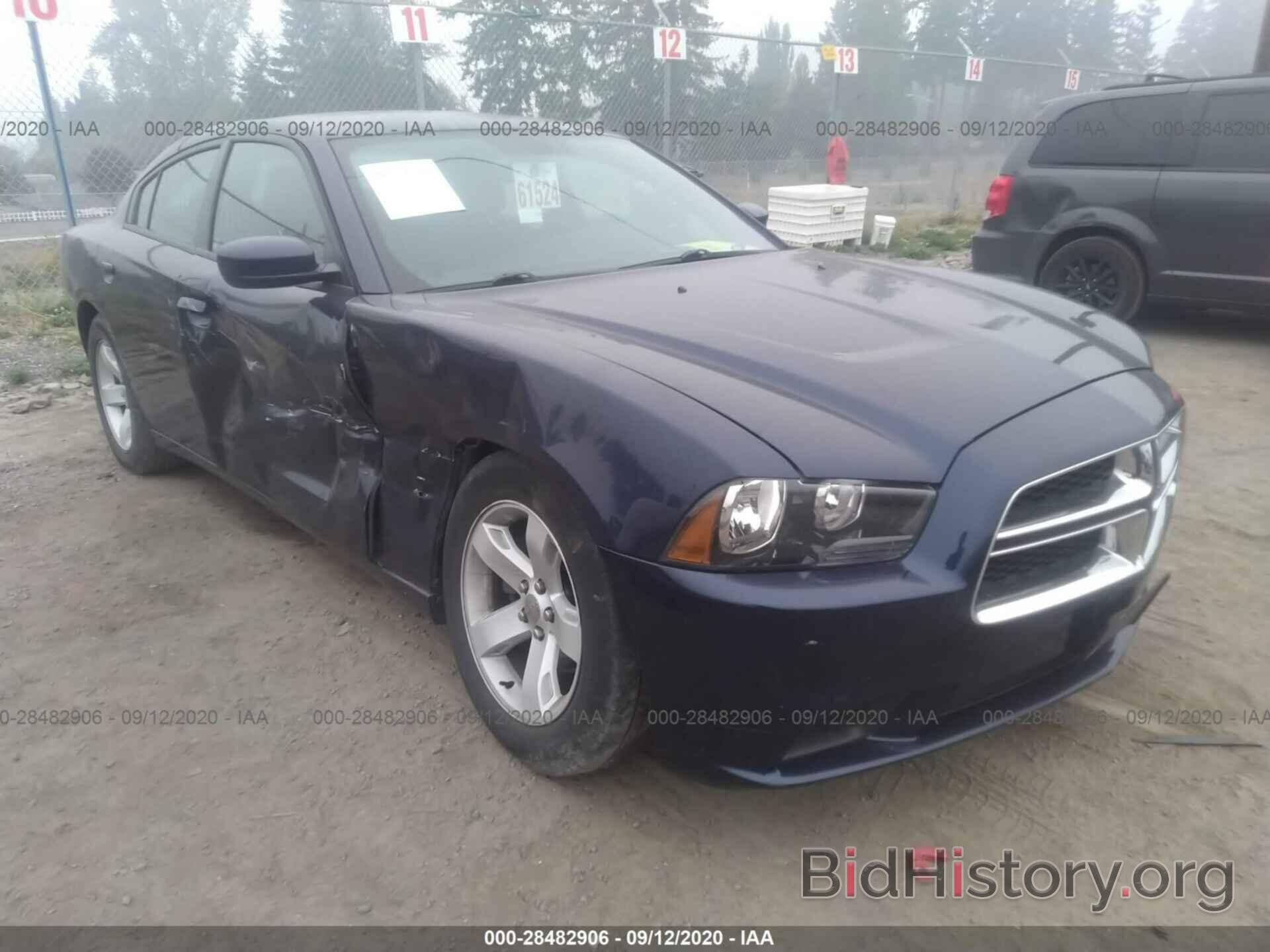Photo 2C3CDXBG3DH580192 - DODGE CHARGER 2013