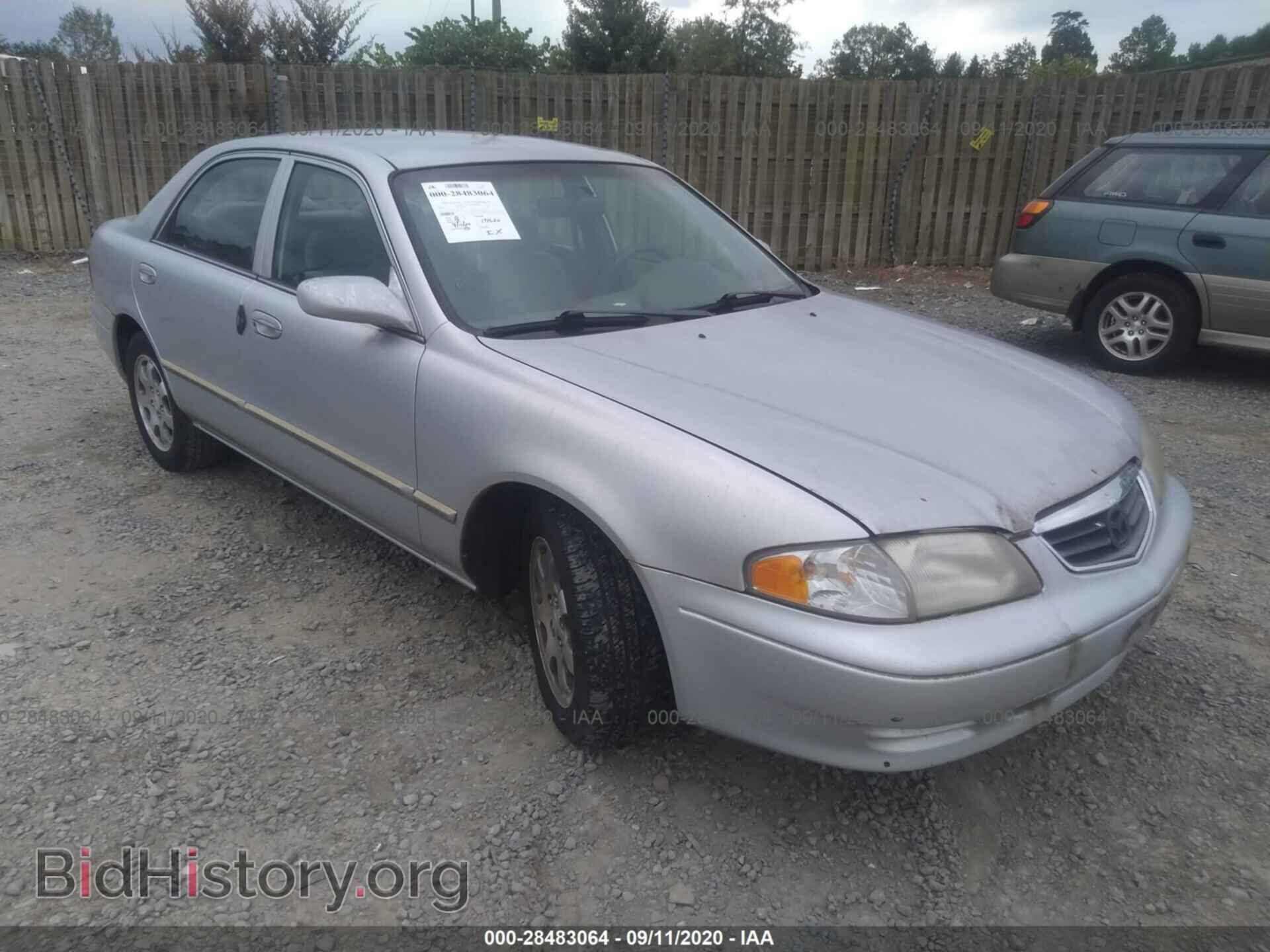 Photo 1YVGF22C625291376 - MAZDA 626 2002