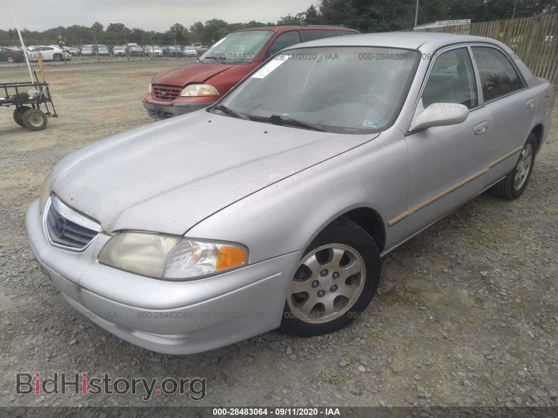 2002 MAZDA 626 - VIN: 1YVGF22C625291376 - Фото 2