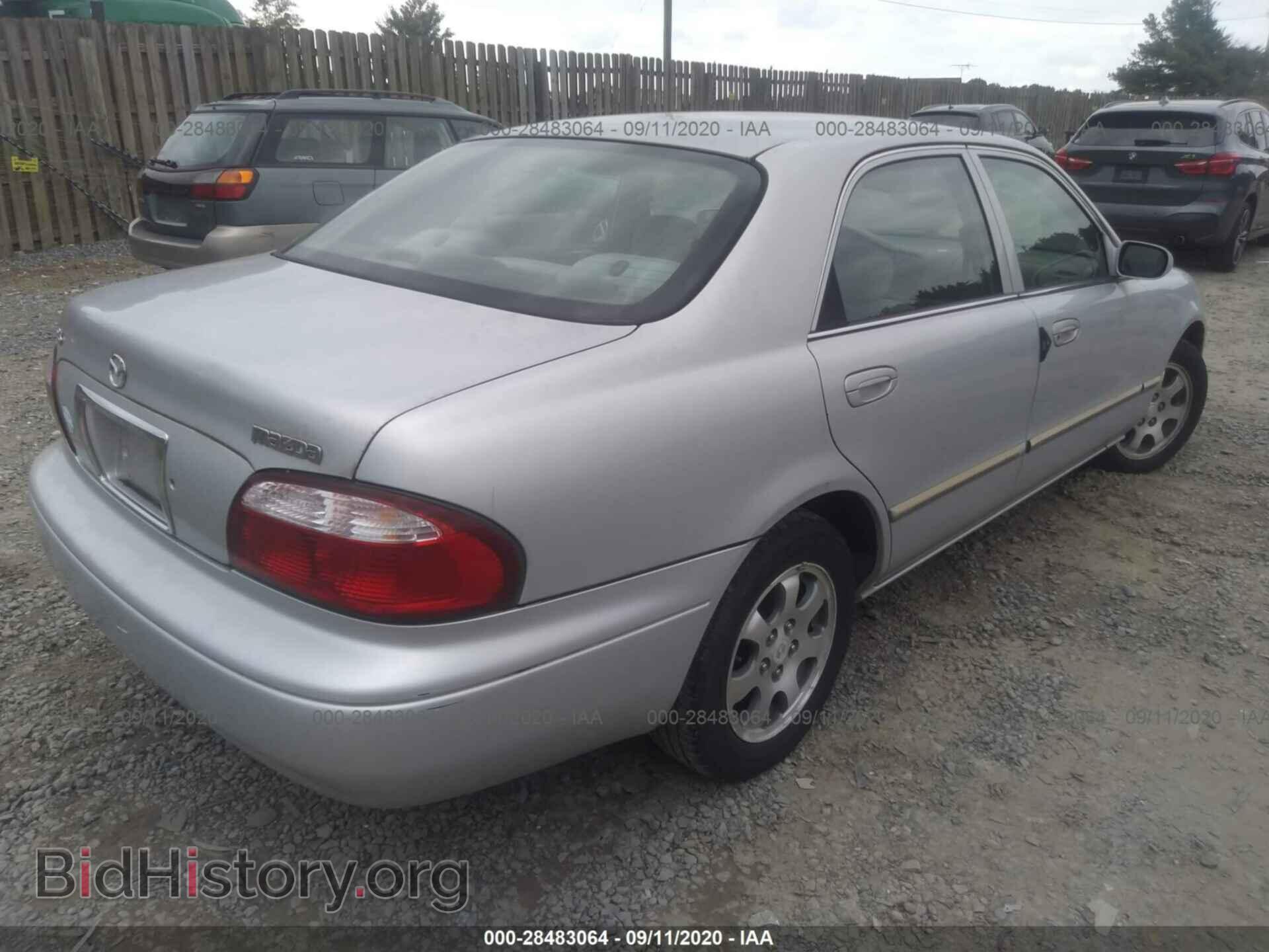 2002 MAZDA 626 - VIN: 1YVGF22C625291376 - Фото 4