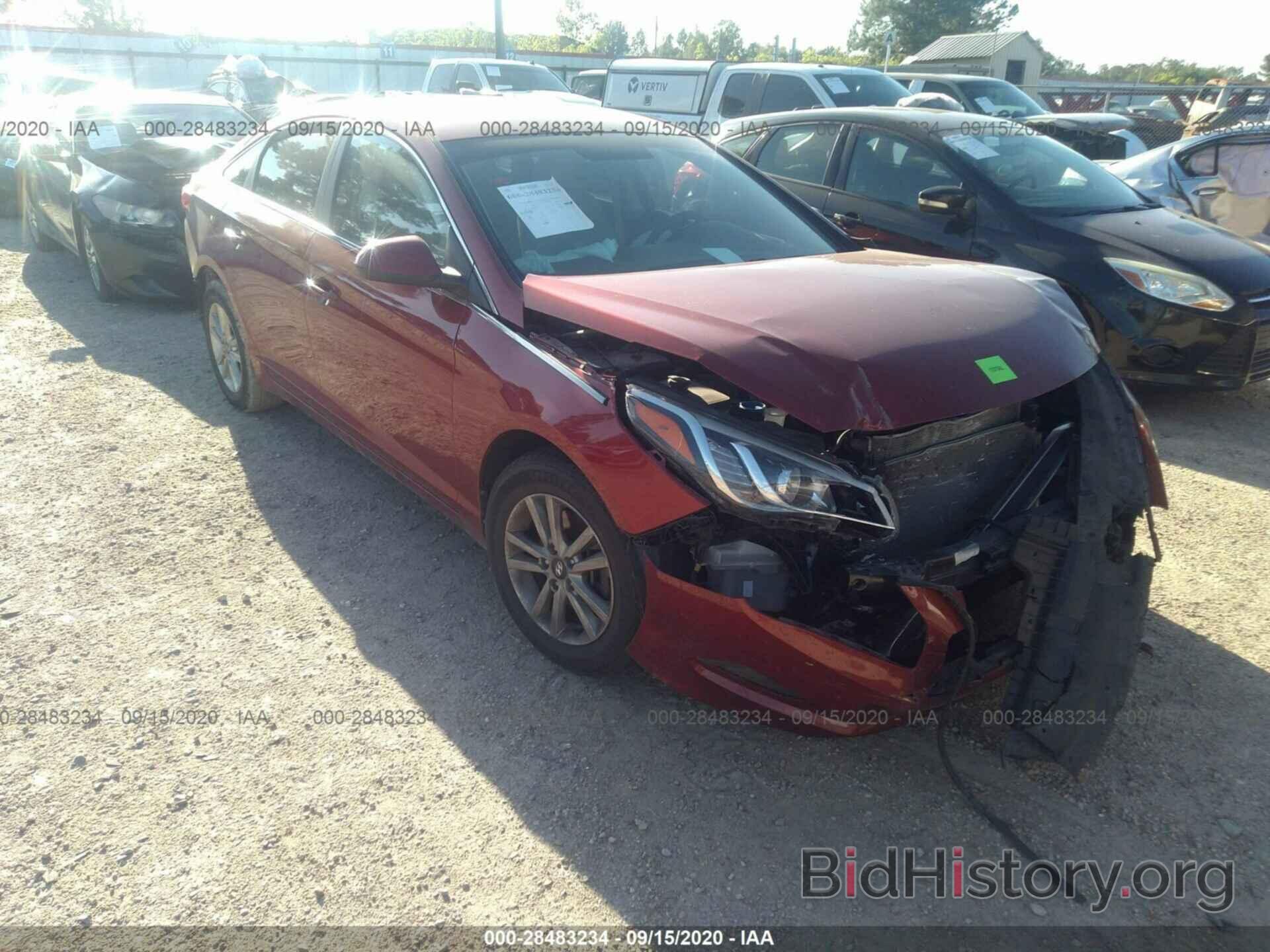 Photo 5NPE24AF1FH089728 - HYUNDAI SONATA 2015