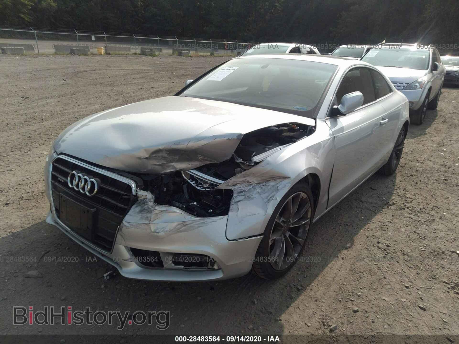 2014 AUDI A5 - VIN: WAULFAFR6EA071712 - Фото 2