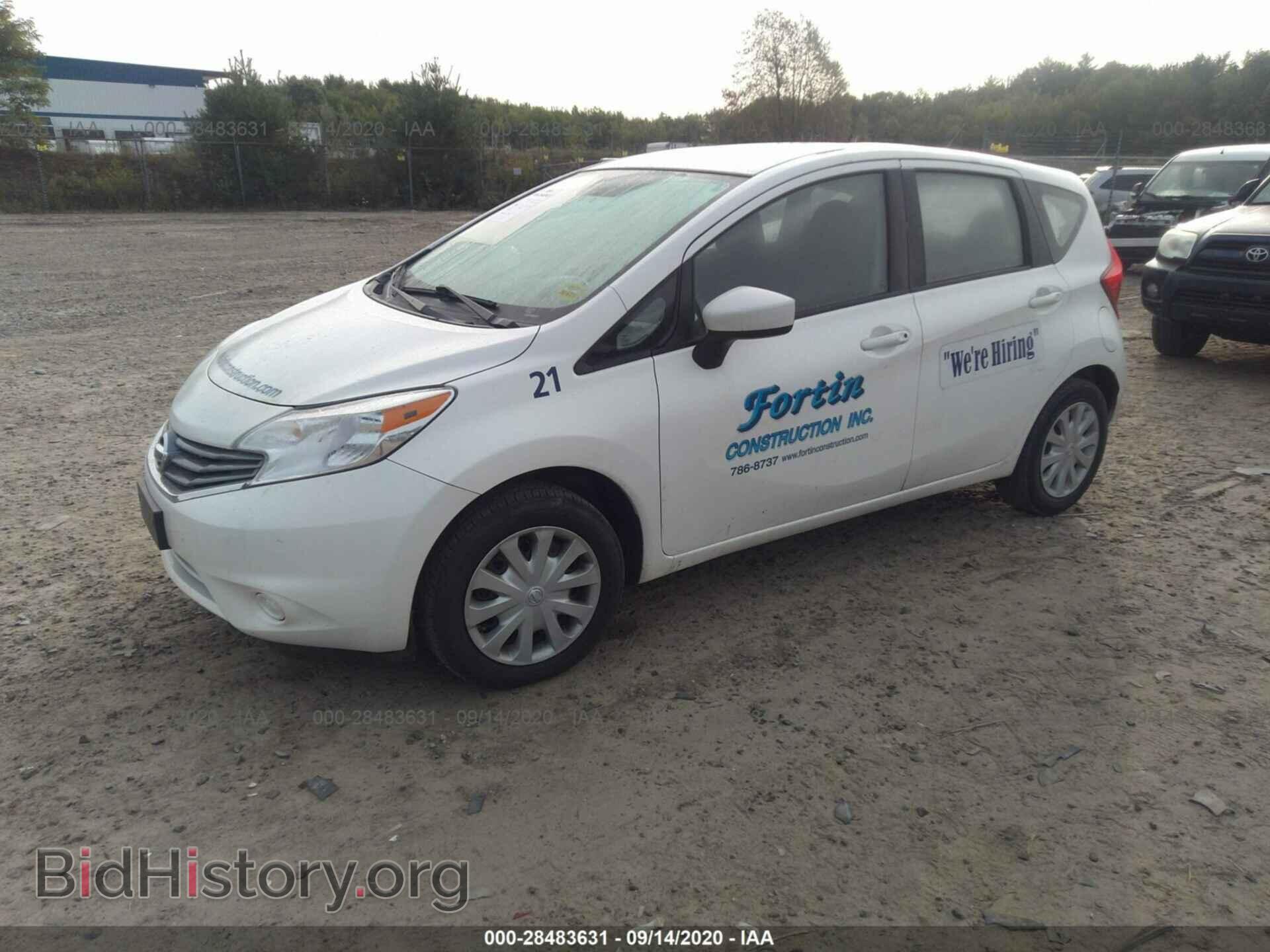 2015 NISSAN VERSA NOTE - VIN: 3N1CE2CP0FL374822 - Фото 2