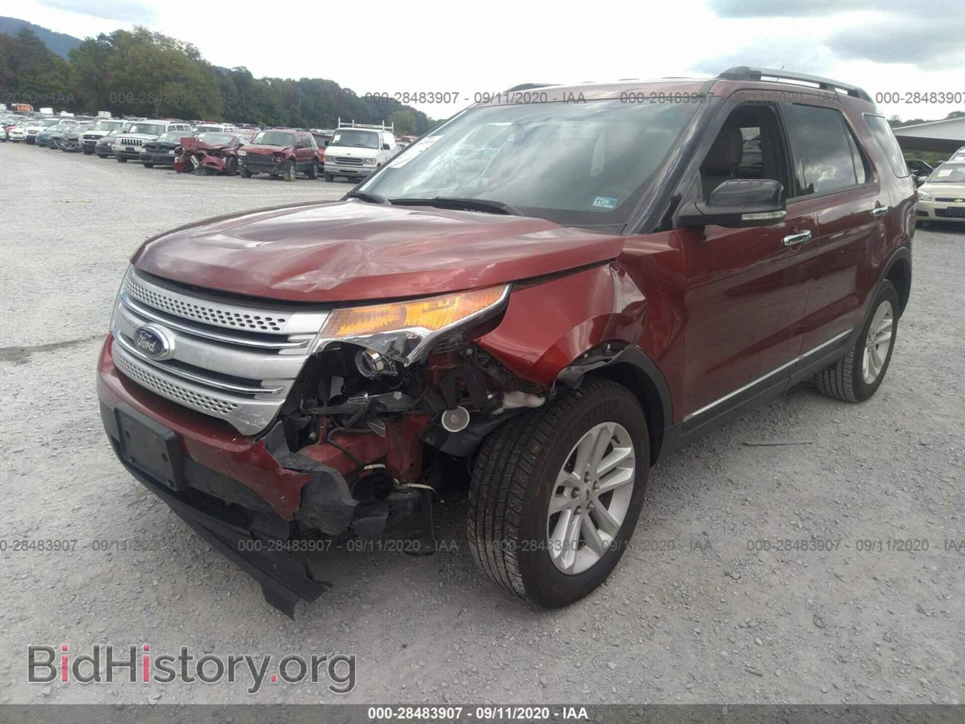 2014 FORD EXPLORER - VIN: 1FM5K8D87EGA87341 - Фото 2