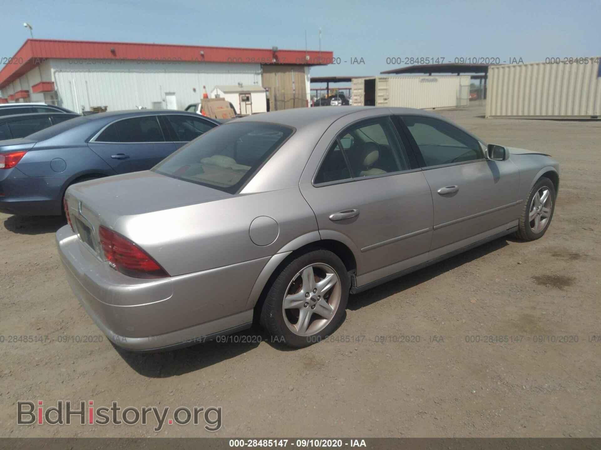 2002 LINCOLN LS - VIN: 1LNHM87A72Y706001 - Фото 4